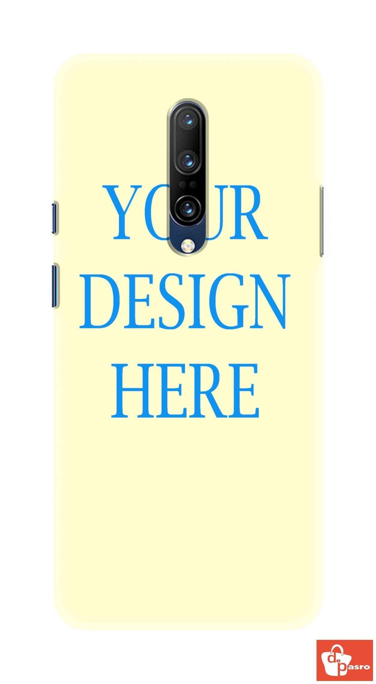 ONE PLUS 1+7 PRO-3D Customized Mobile Back Cover - depasro