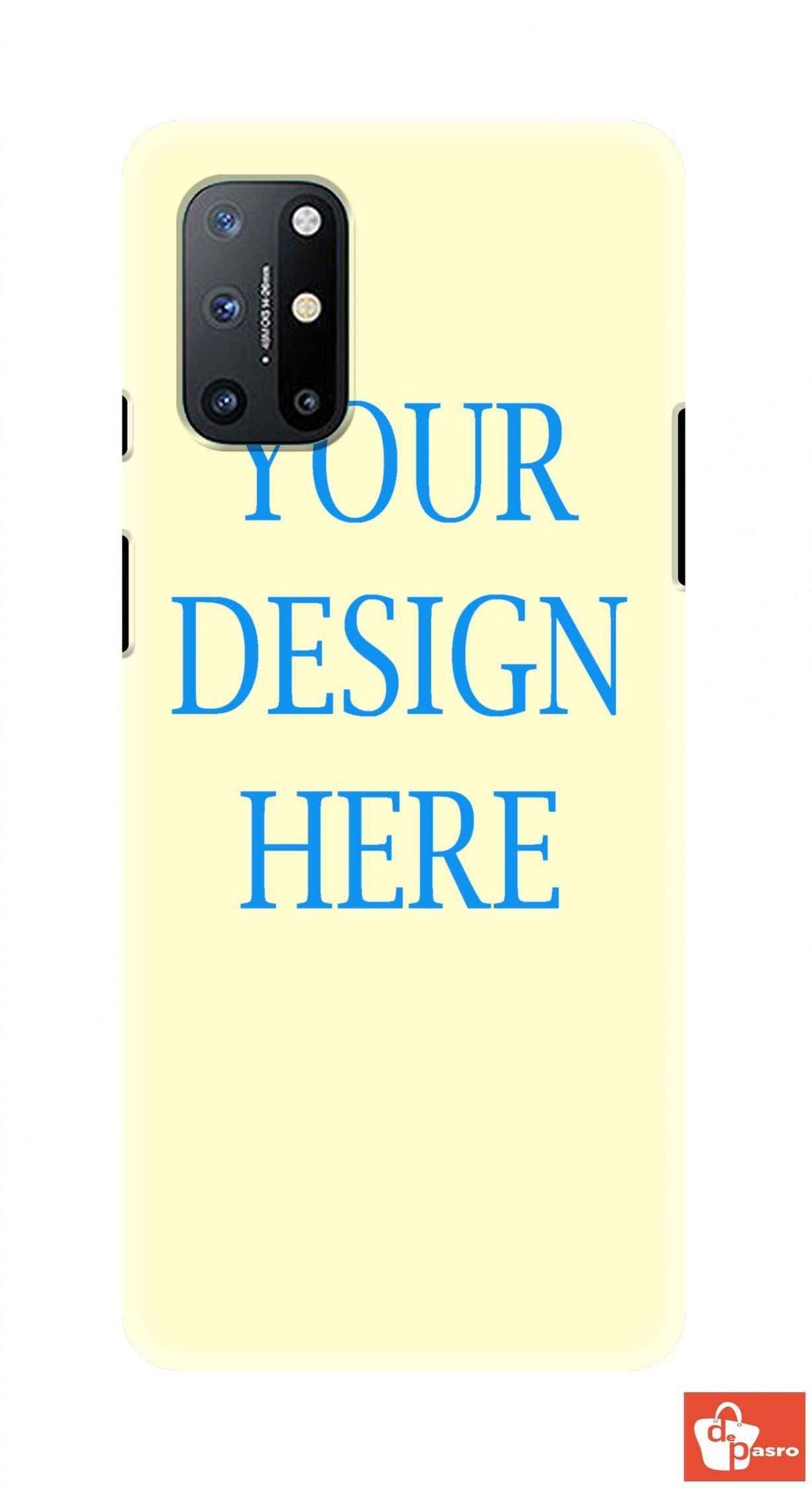 ONE PLUS 1+8-3D Customized Mobile Back Cover - depasro