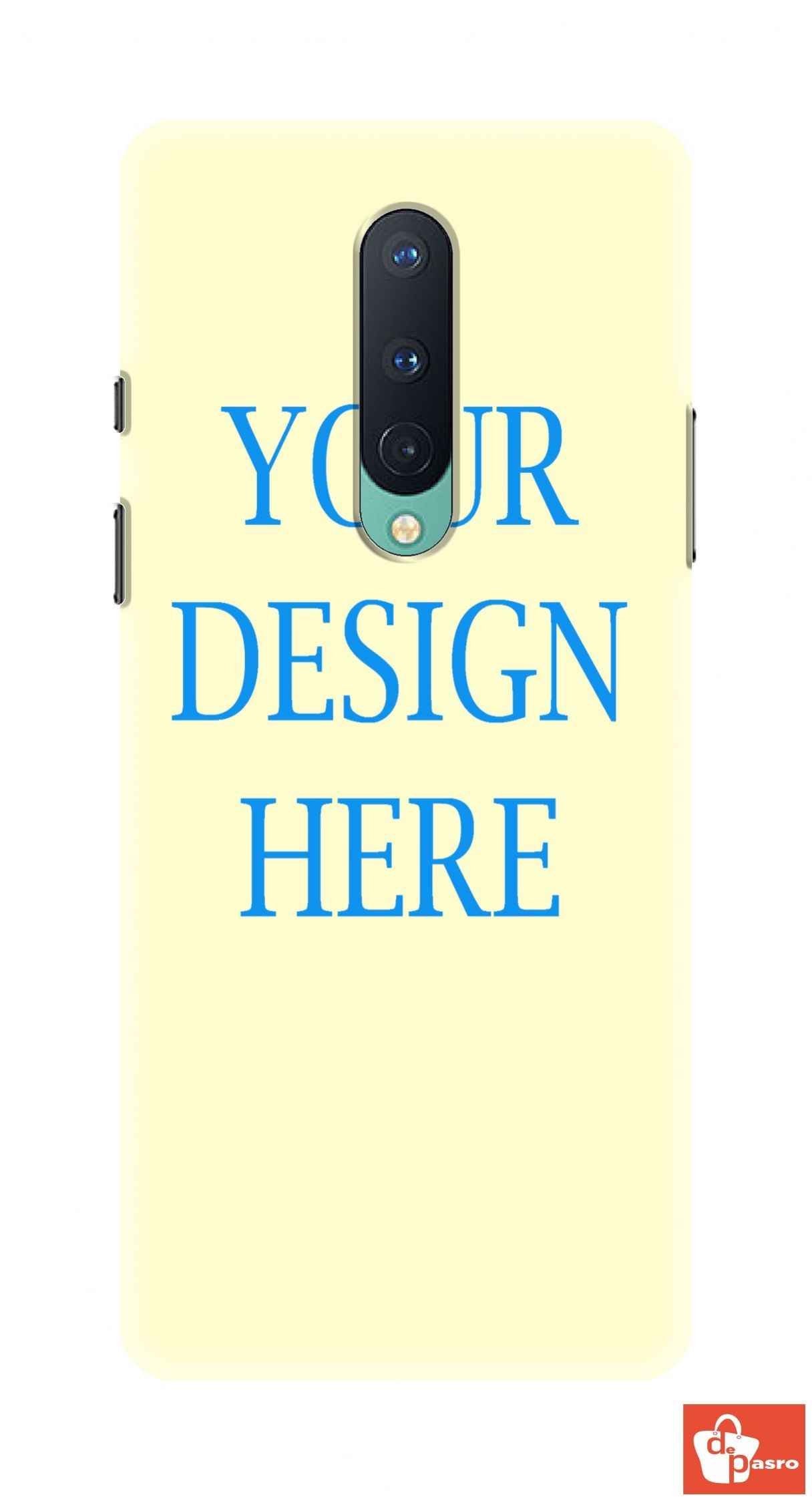 ONE PLUS 1+8T -3D Customized Mobile Back Cover - depasro