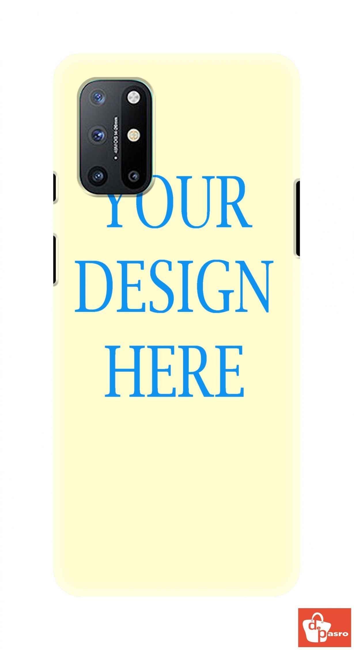 ONE PLUS 8T+5G-3D Customized Mobile Back Cover - depasro