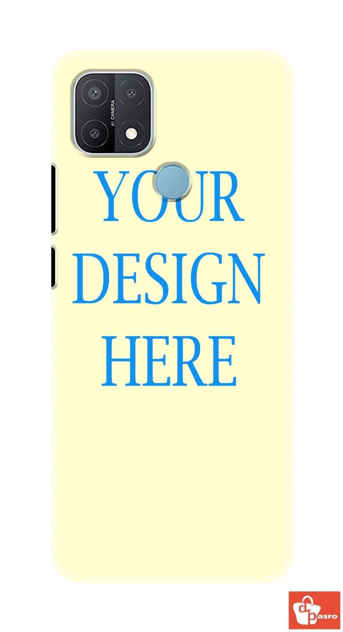 OPPO A15s-3D Customized Mobile Back Cover - depasro