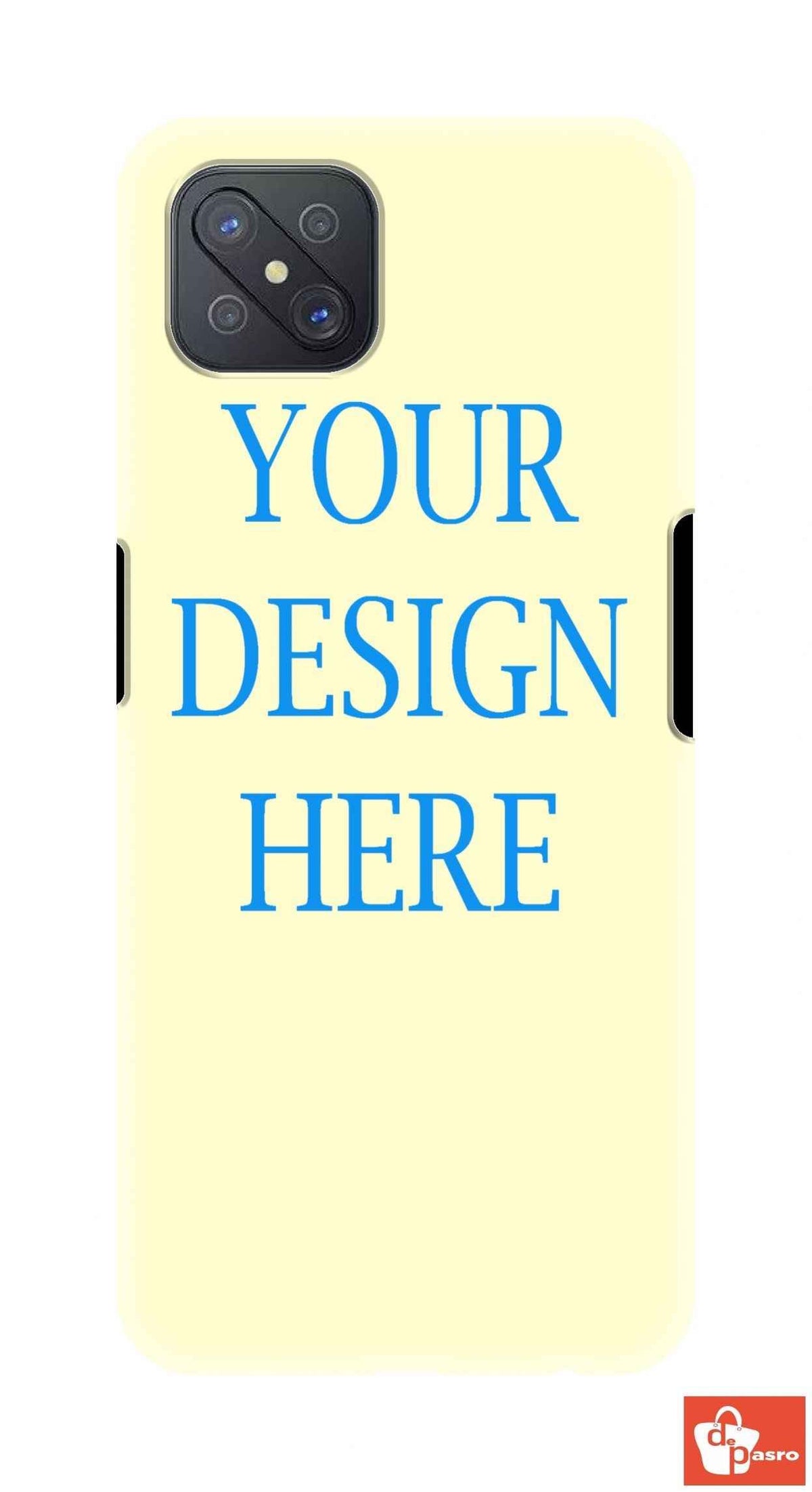 OPPO A92S-3D Customized Mobile Back Cover - depasro