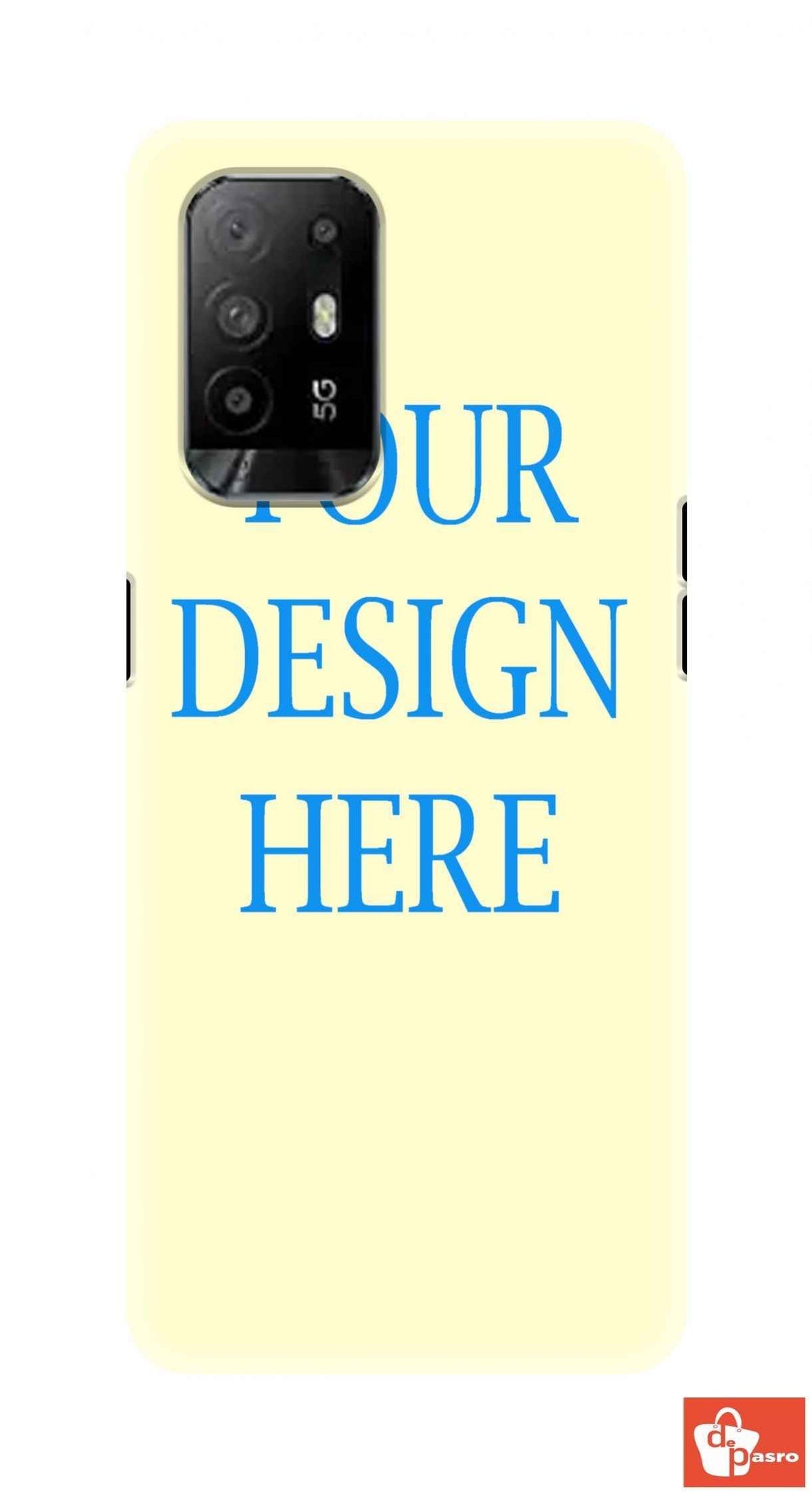 OPPO F19 PRO PLUS 5G-3D Customized Mobile Back Cover - depasro