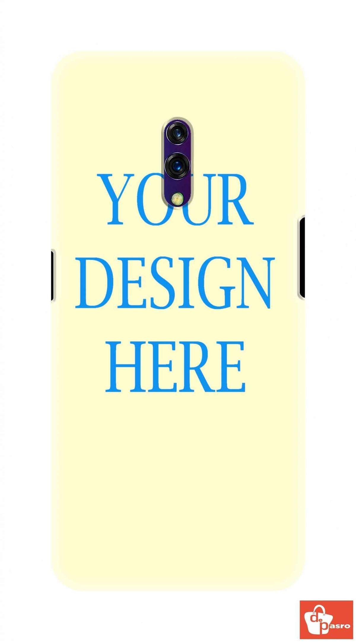 OPPO K3-3D Customized Mobile Back Cover - depasro