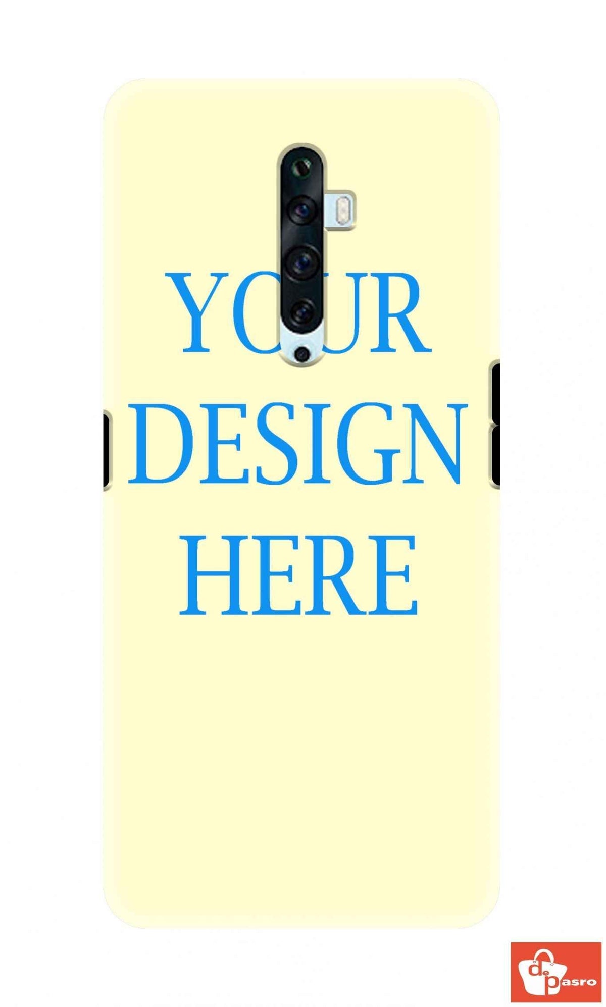 OPPO RENO 2F-3D Customized Mobile Back Cover - depasro