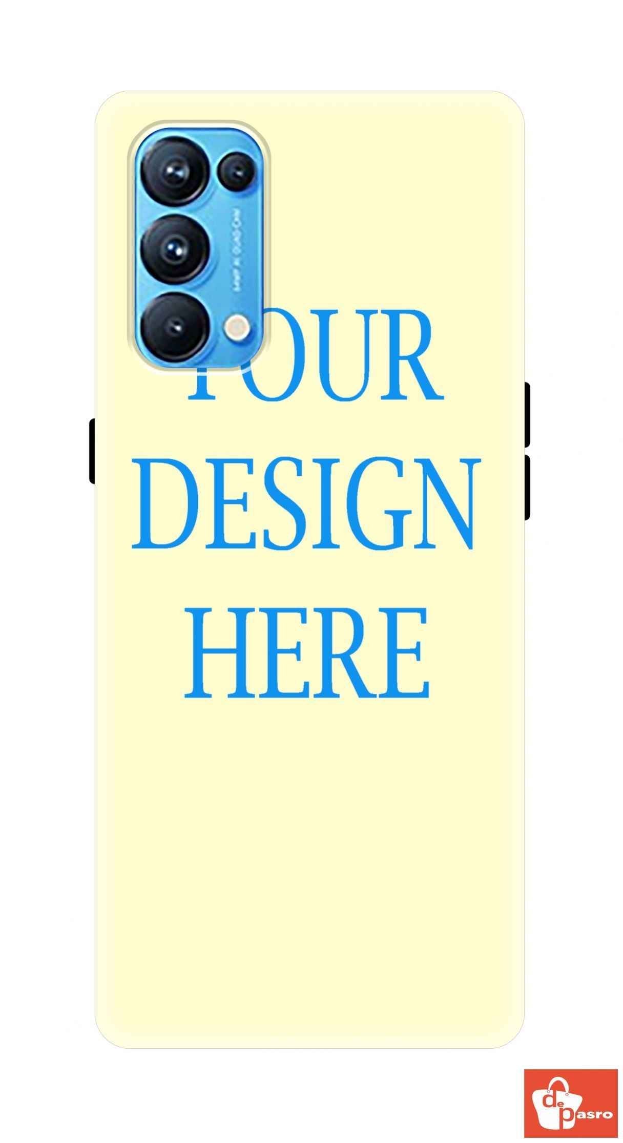 OPPO RENO 5 PRO 5G-3D Customized Mobile Back Cover - depasro