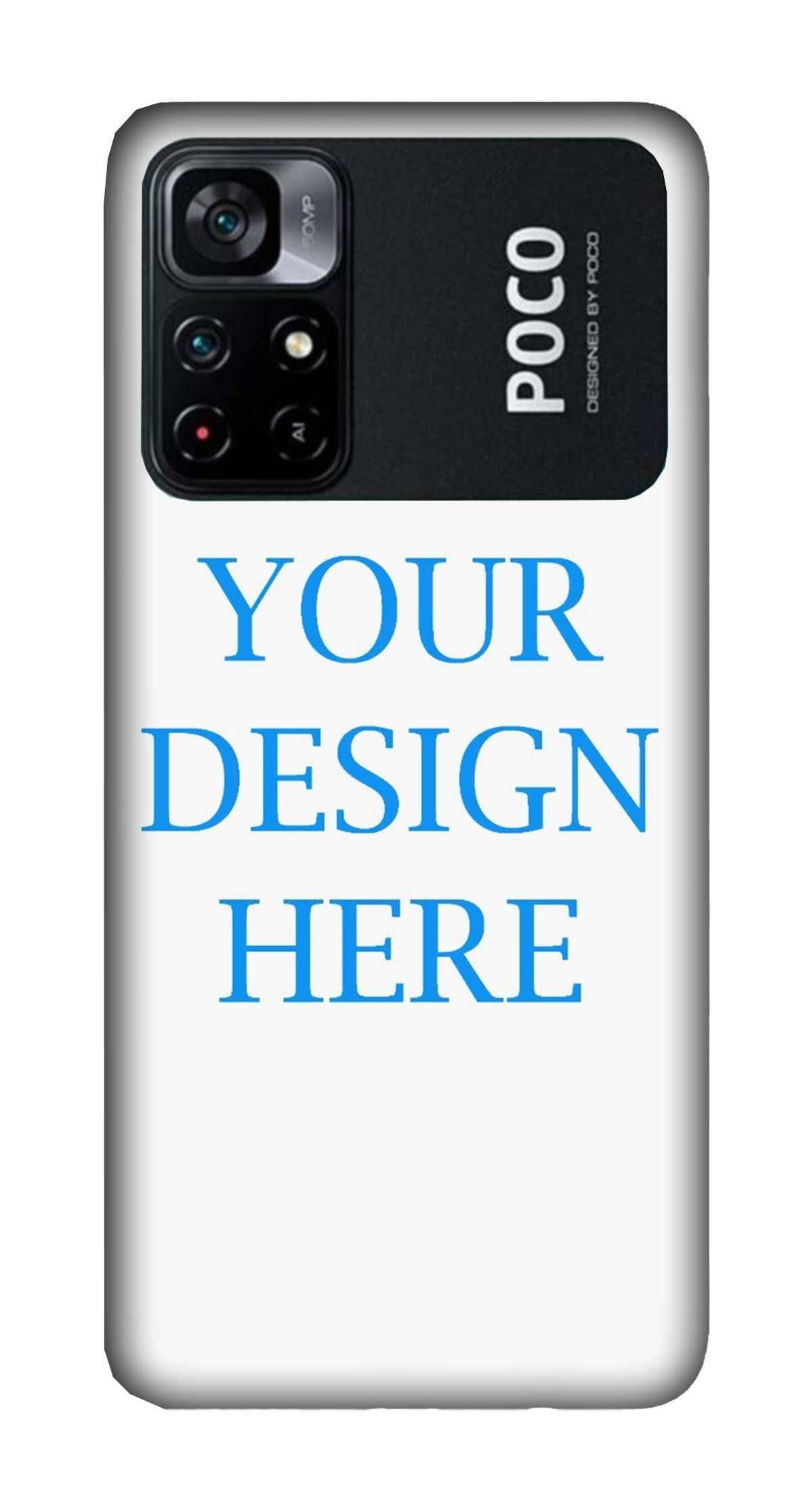 POCO M4 PRO -3D Customized Mobile Back Cover - depasro