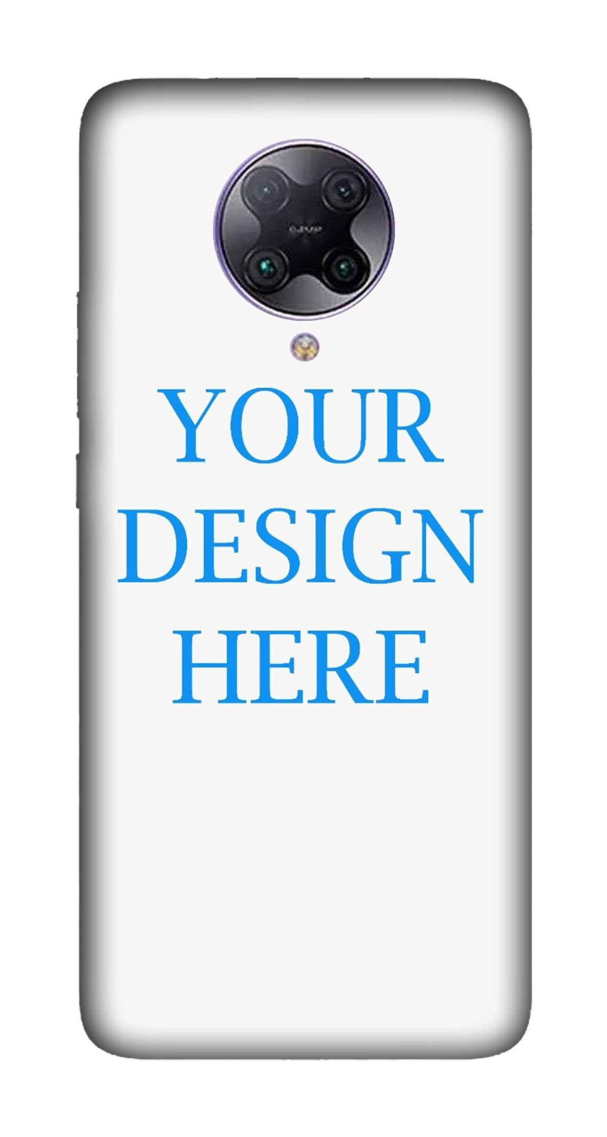 Poco F2 Pro-3D Customized Mobile Back Cover - depasro