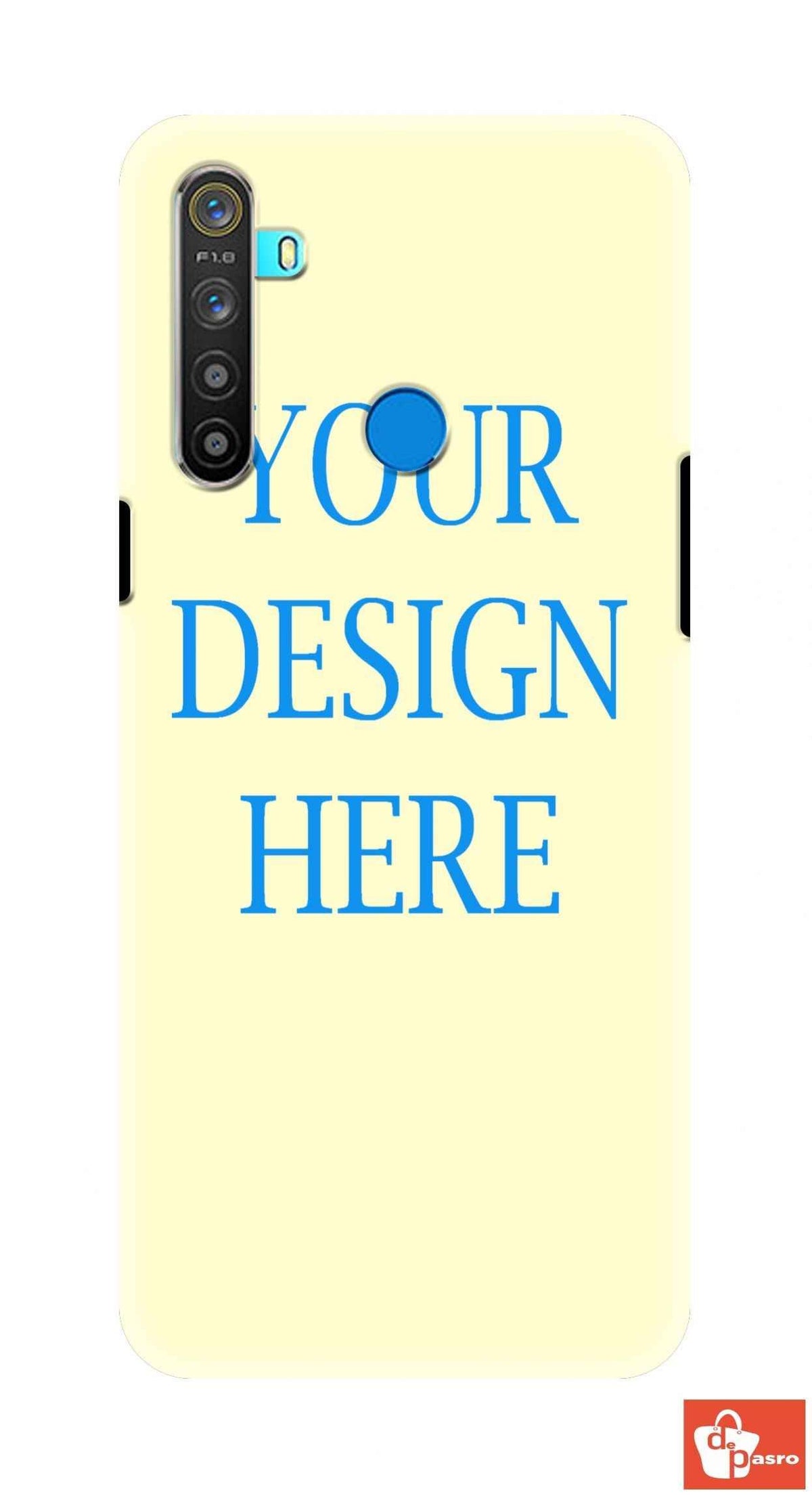 REALME 5-3D Customized Mobile Back Cover - depasro