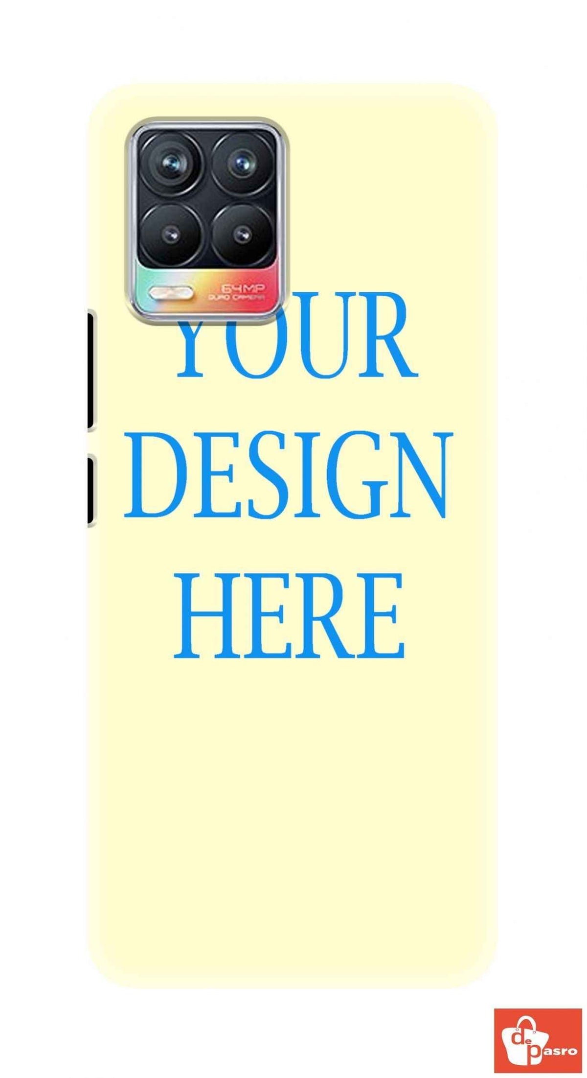 REALME 8-3D Customized Mobile Back Cover - depasro