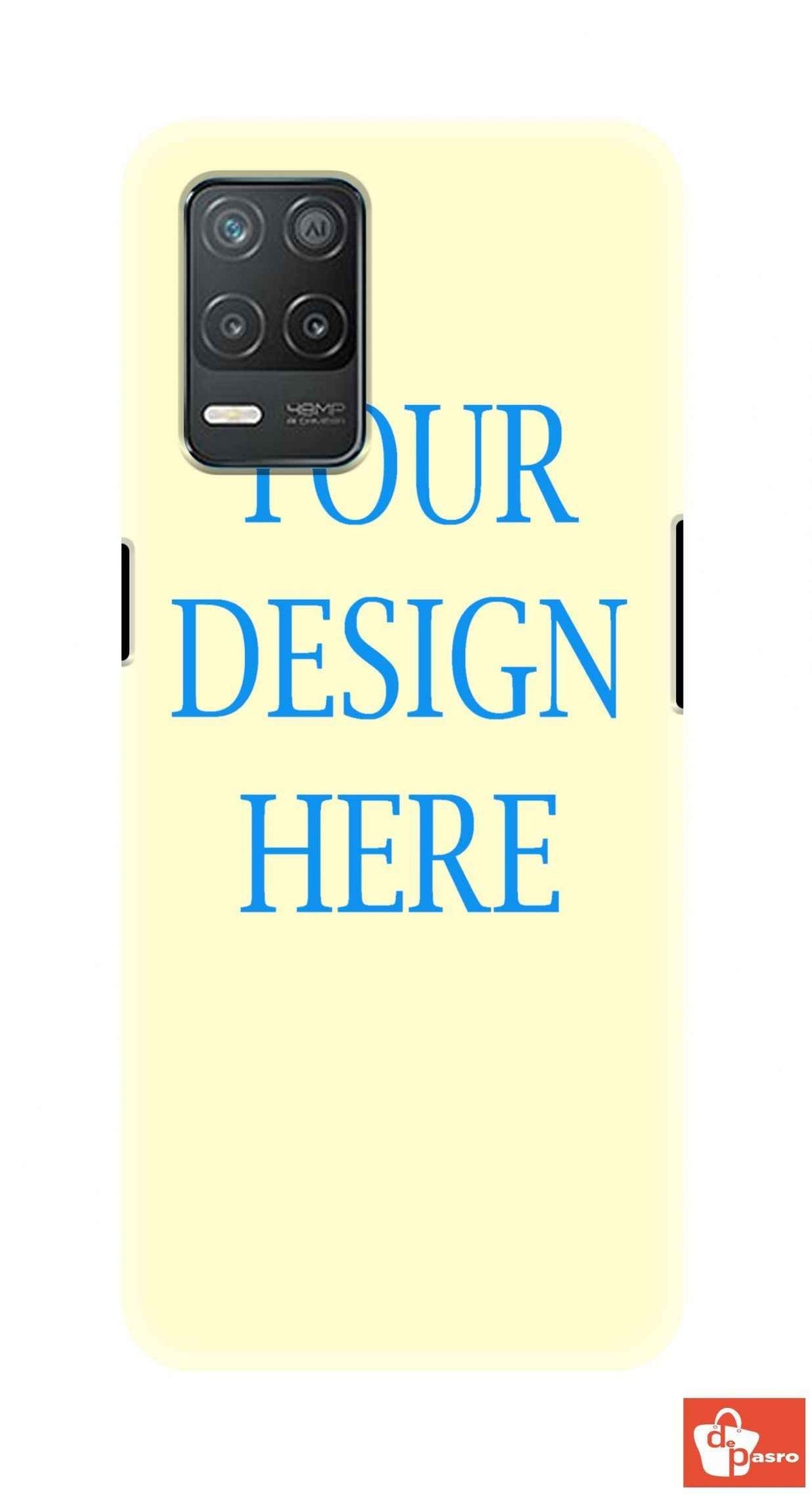 REALME 8 5G-3D Customized Mobile Back Cover - depasro