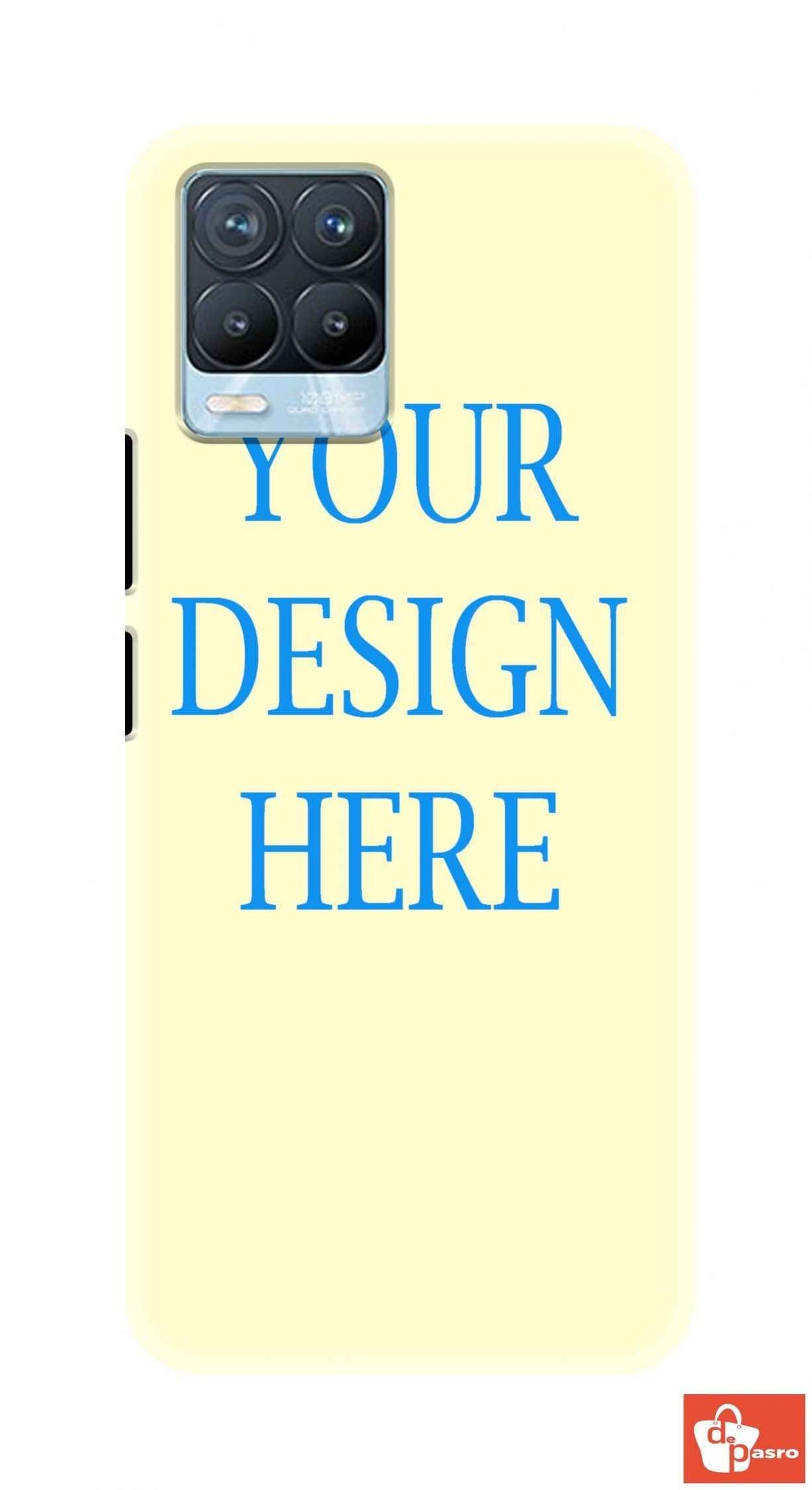 REALME 8 PRO-3D Customized Mobile Back Cover - depasro