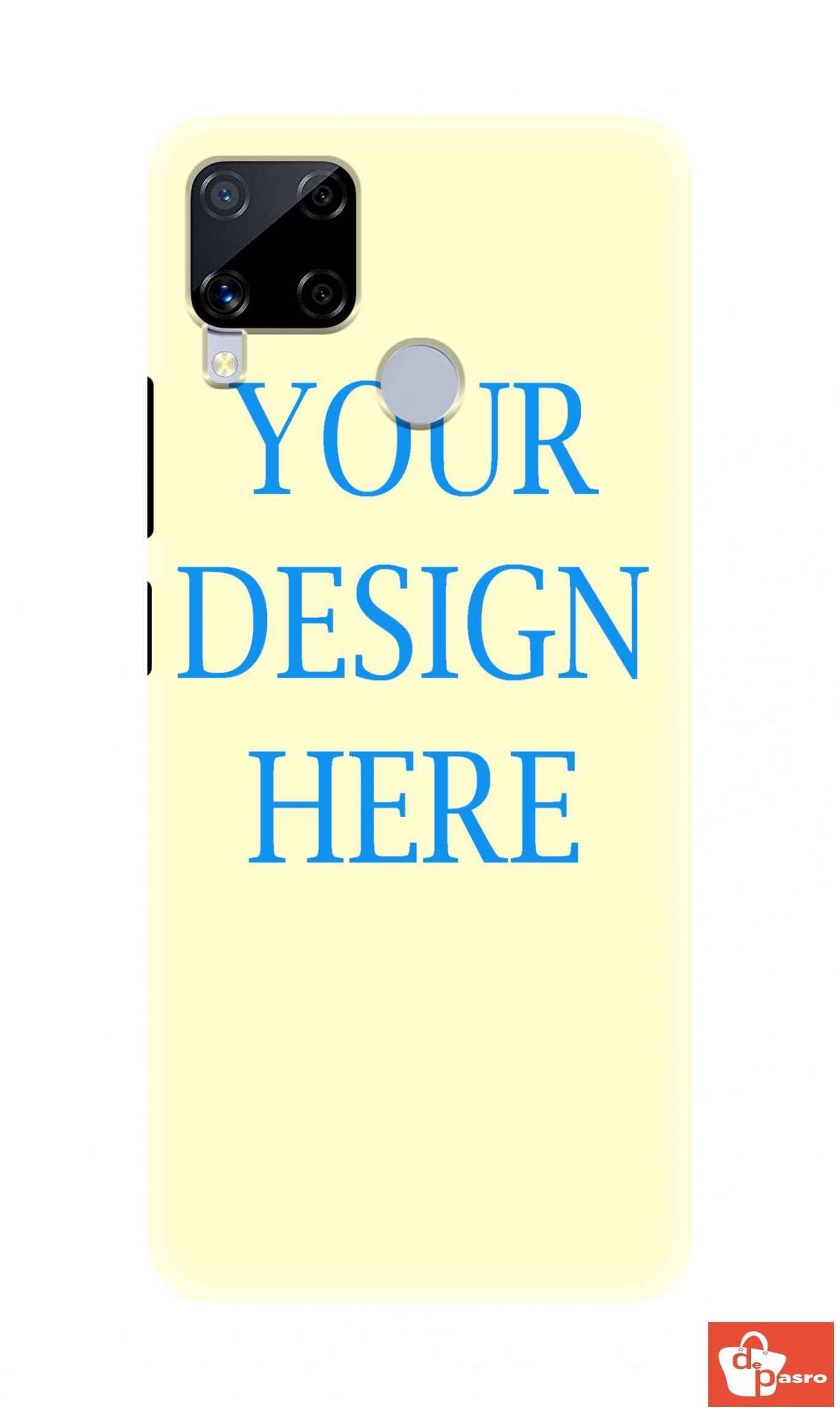 REALME C15-3D Customized Mobile Back Cover - depasro