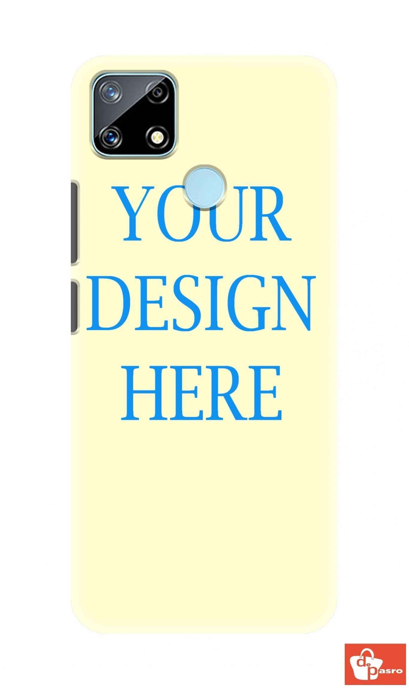 REALME NARZO 20-3D Customized Mobile Back Cover - depasro