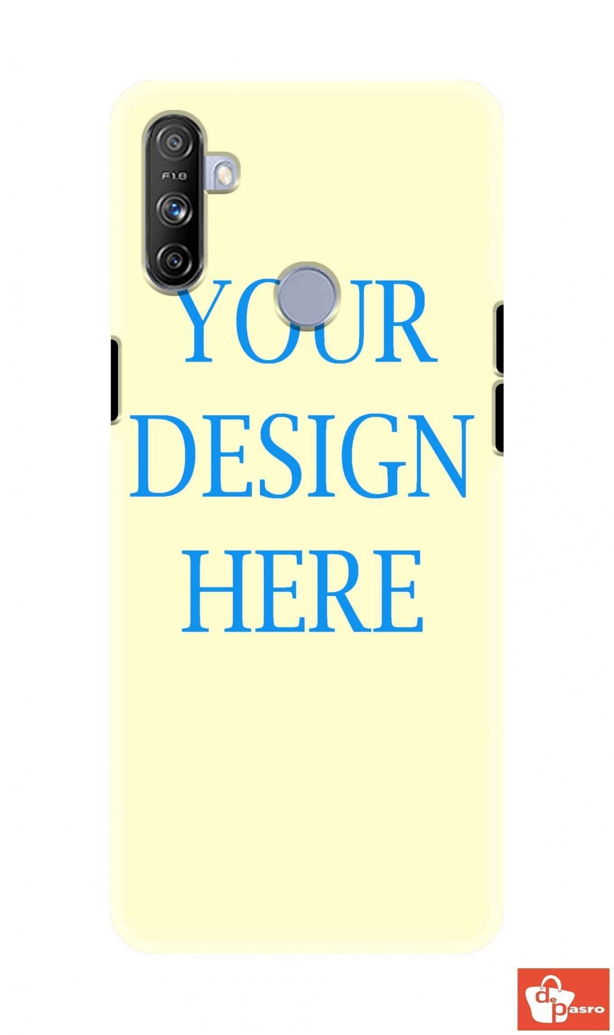 REALME NARZO 20 A-3D Customized Mobile Back Cover - depasro