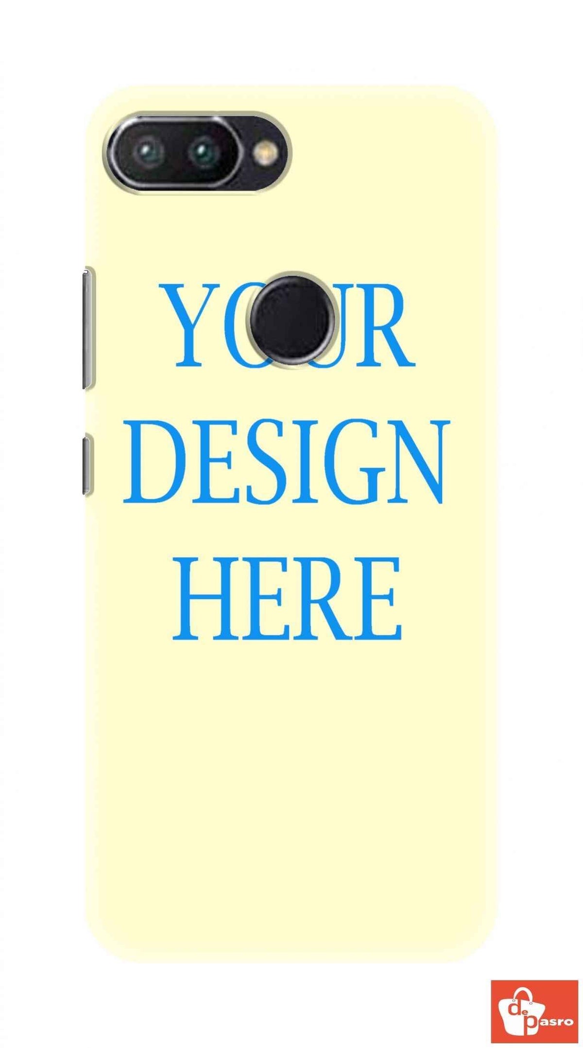 REALME U1-3D Customized Mobile Back Cover - depasro