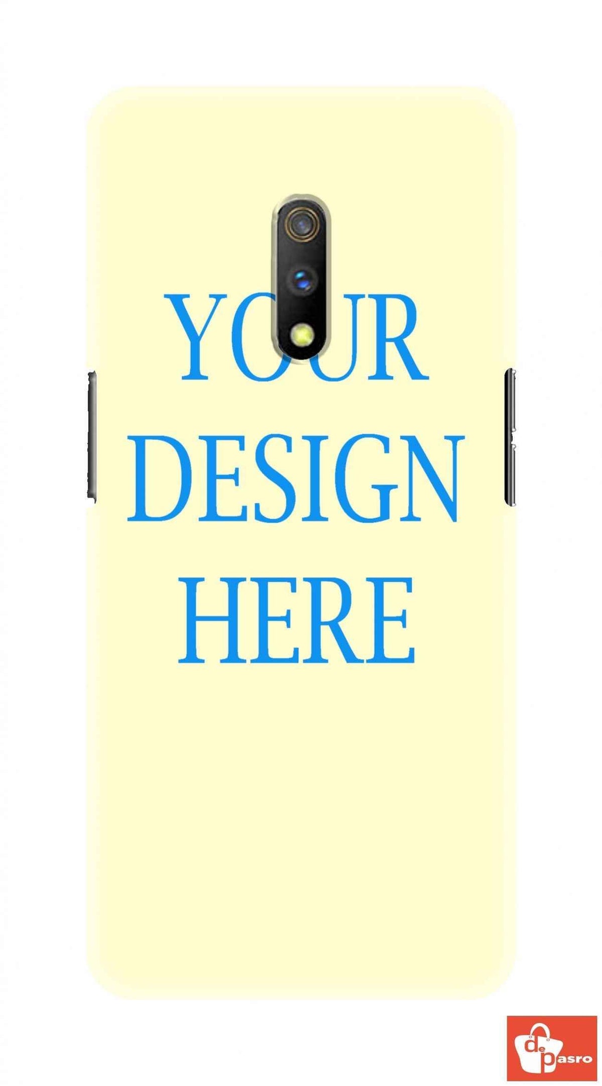 REALME X-3D Customized Mobile Back Cover - depasro