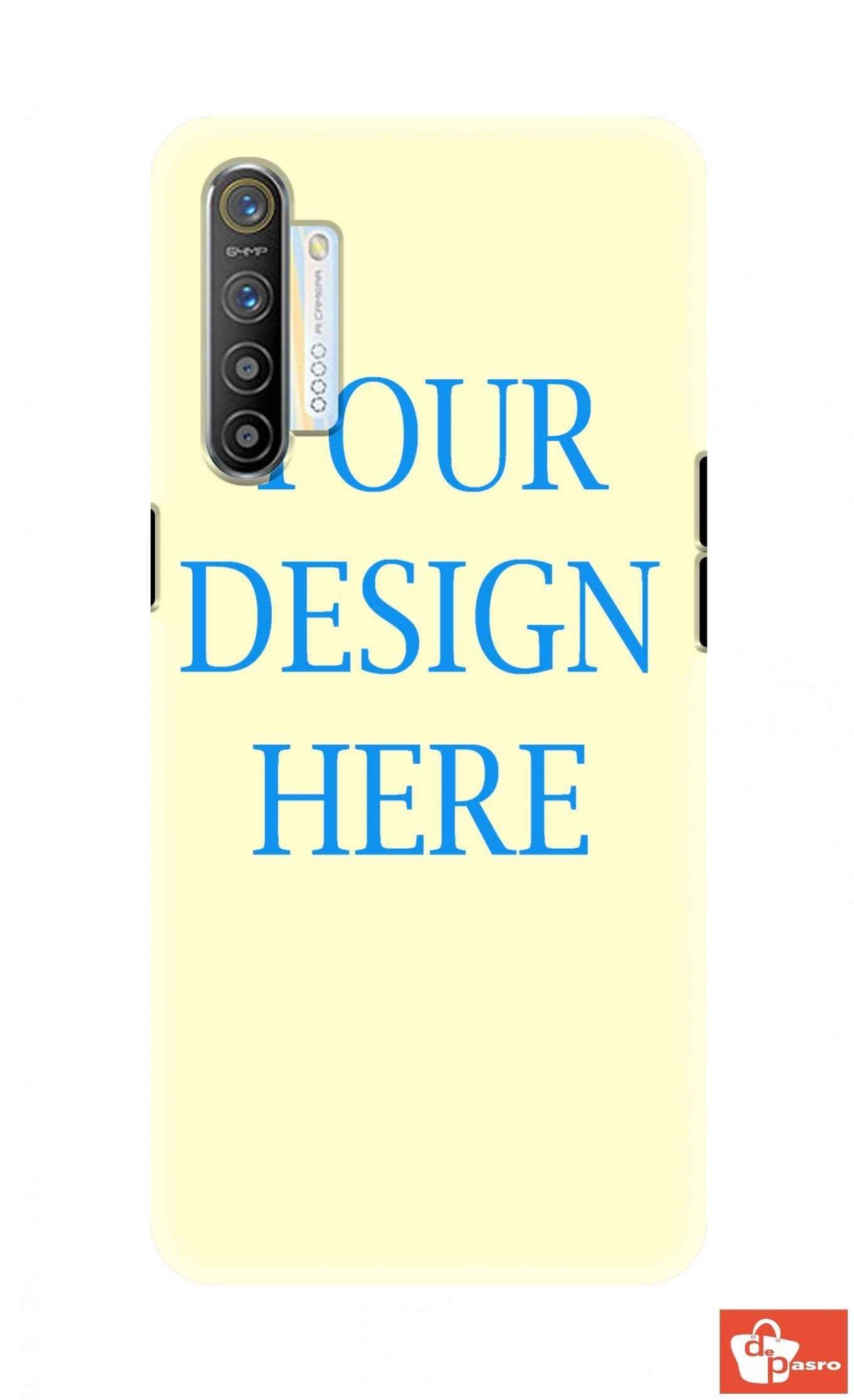 REALME X2-3D Customized Mobile Back Cover - depasro