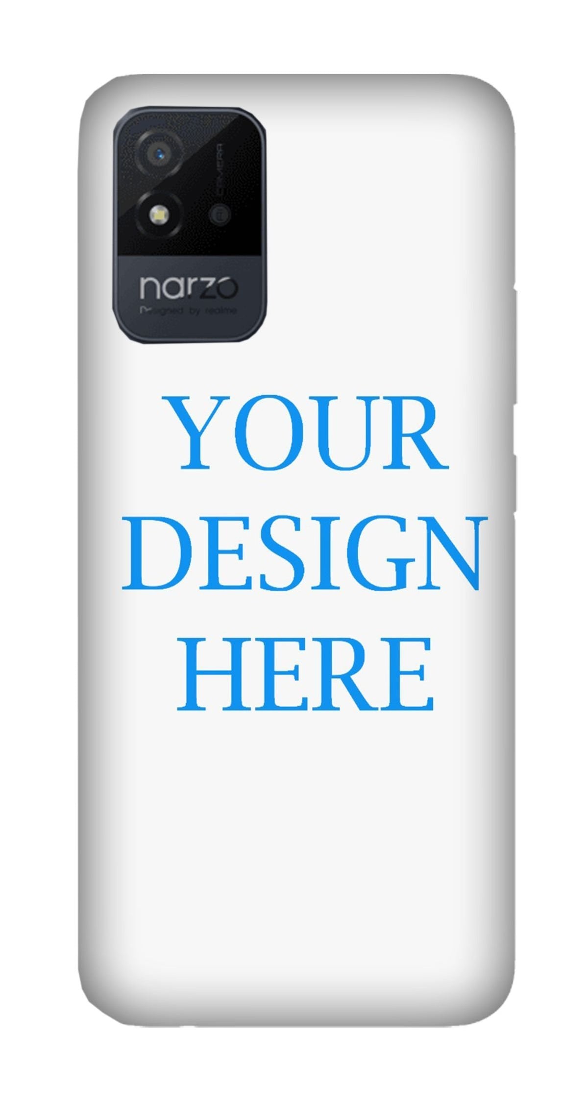 Realme Narzo 50i-3D Customized Mobile Back Cover - depasro