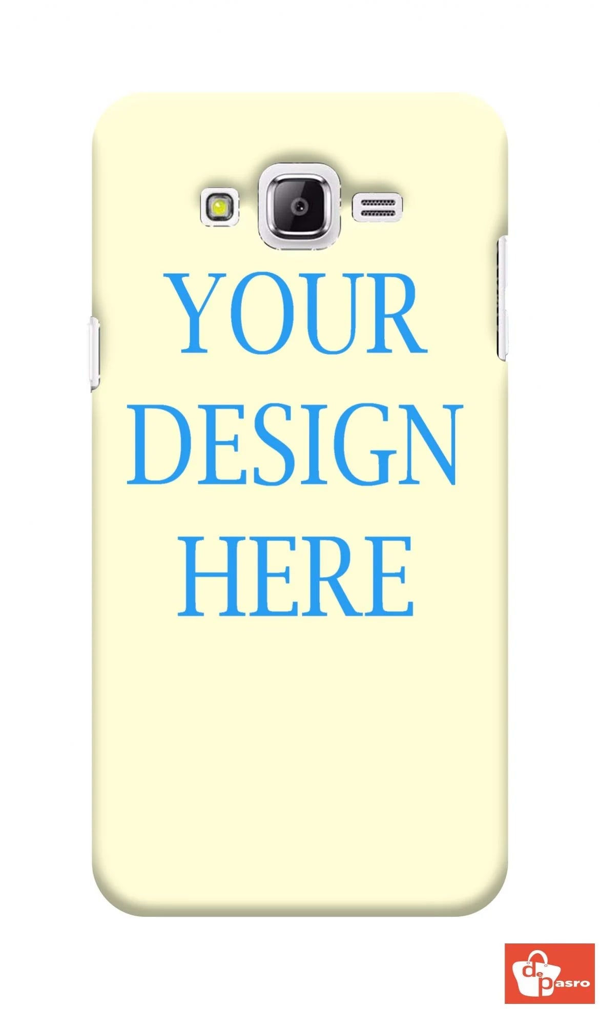 Sam J2 2015-3D Customized Mobile Back Cover - depasro