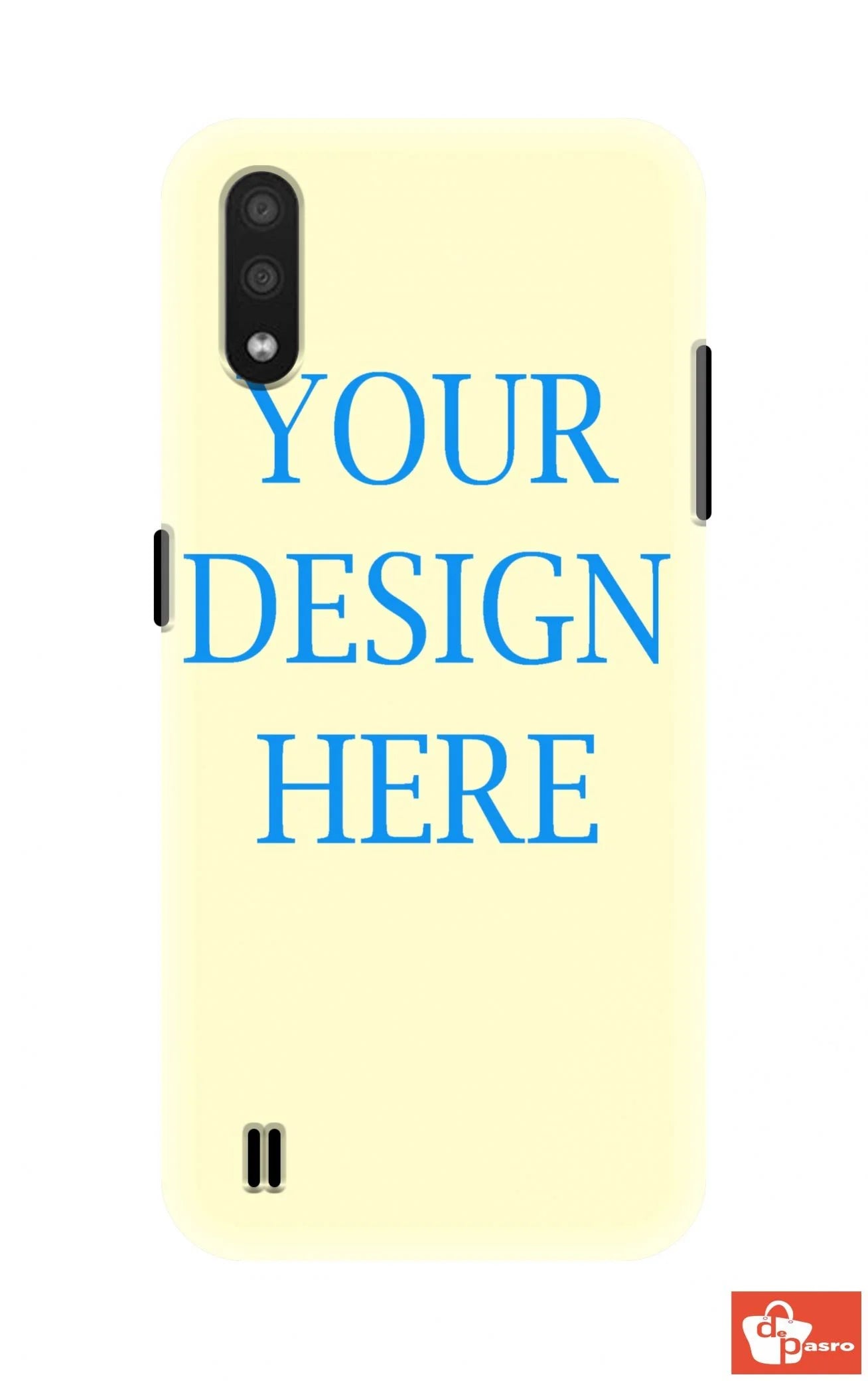 Samsung A01-3D Customized Mobile Back Cover - depasro