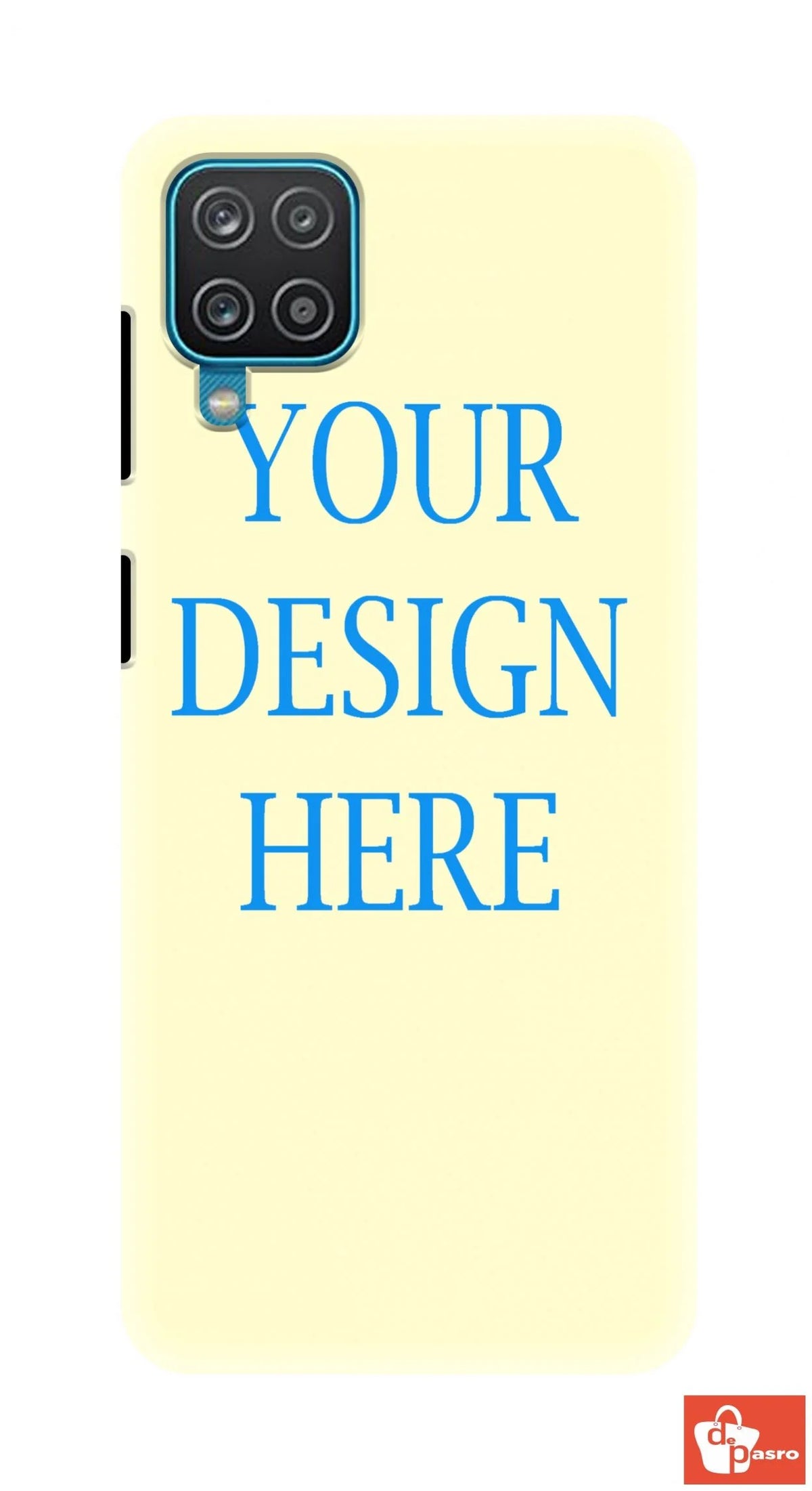 Samsung A12-3D Customized Mobile Back Cover - depasro