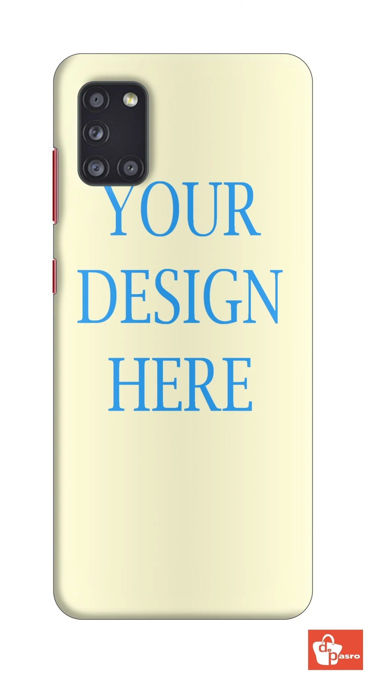 Samsung A31-3D Customized Mobile Back Cover - depasro