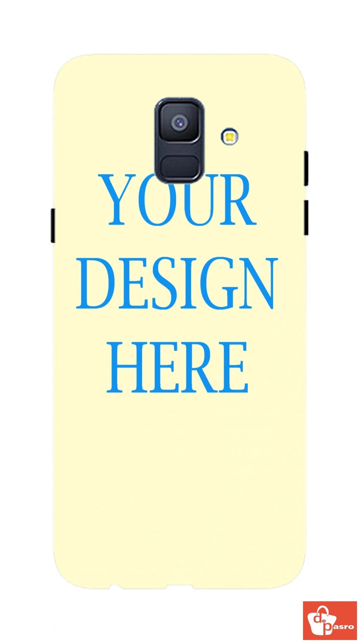 Samsung A6 2018 -3D Customized Mobile Back Cover - depasro