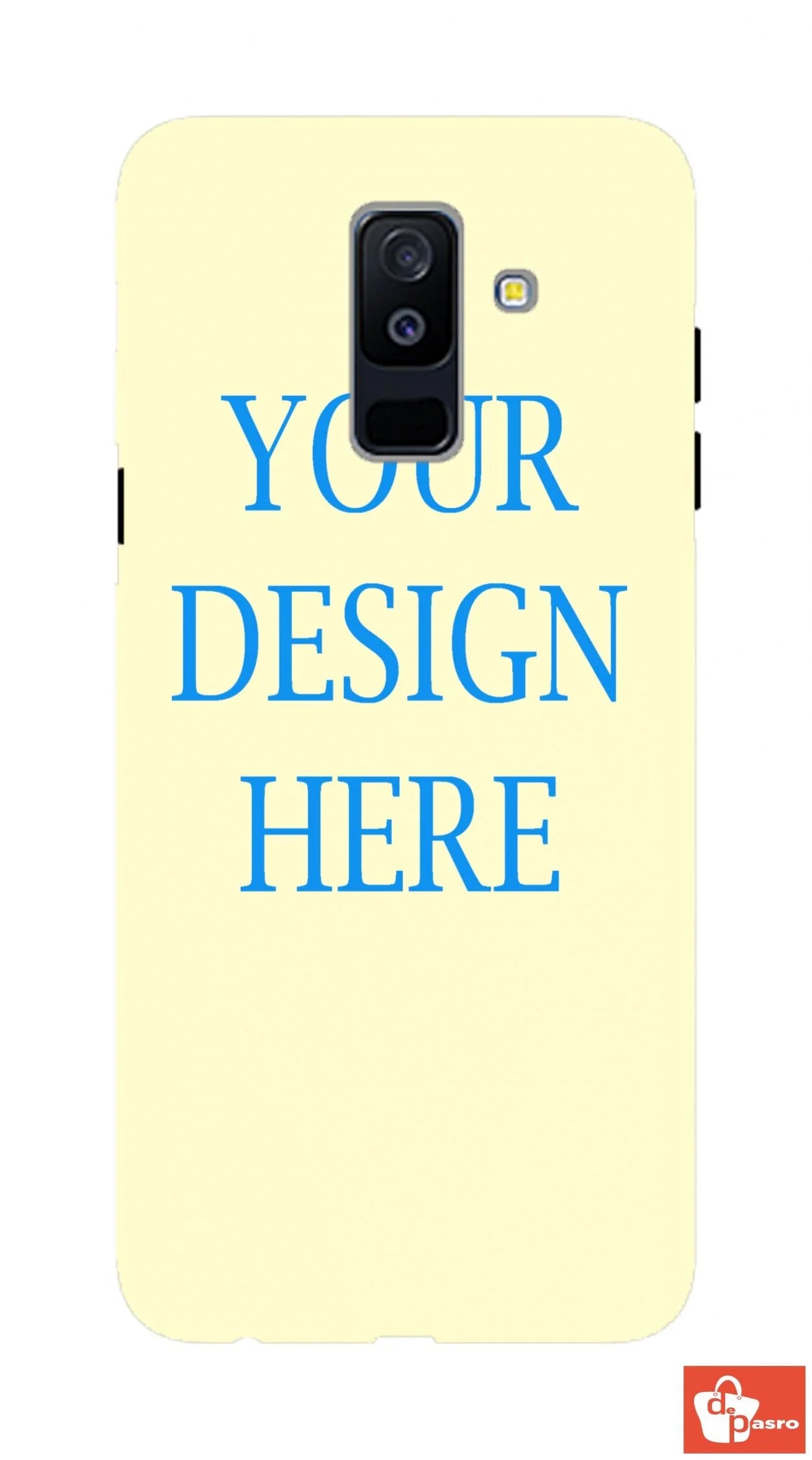 Samsung A6+2018 - 3D Customized Mobile Back Cover - depasro