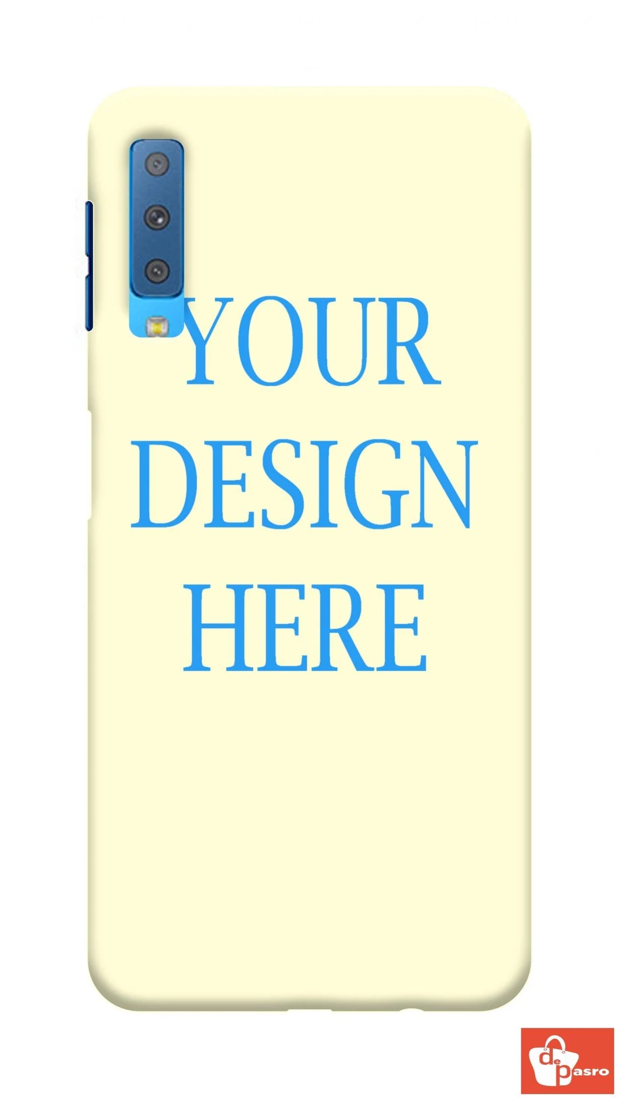 Samsung A7 2018-3D Customized Mobile Back Cover - depasro