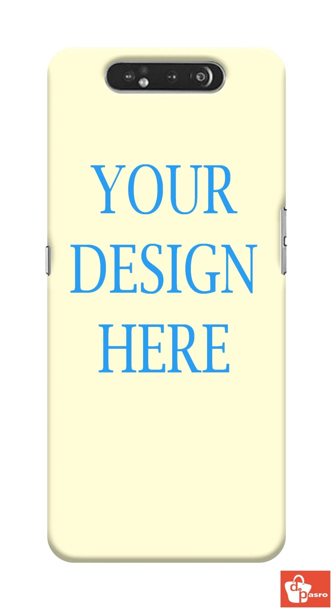 Samsung A80-3D Customized Mobile Back Cover - depasro