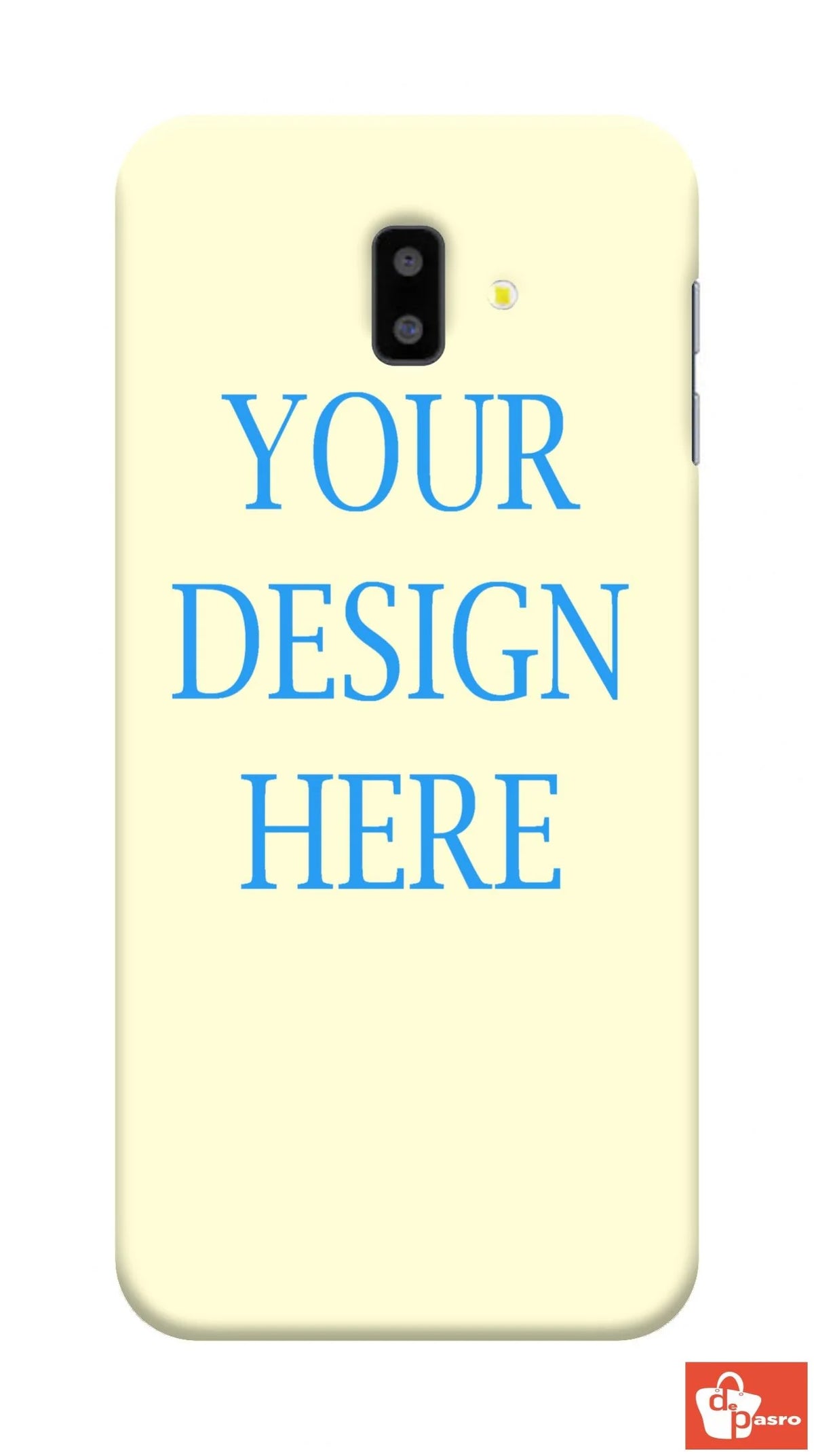 Samsung J6 Plus-3D Customized Mobile Back Cover - depasro