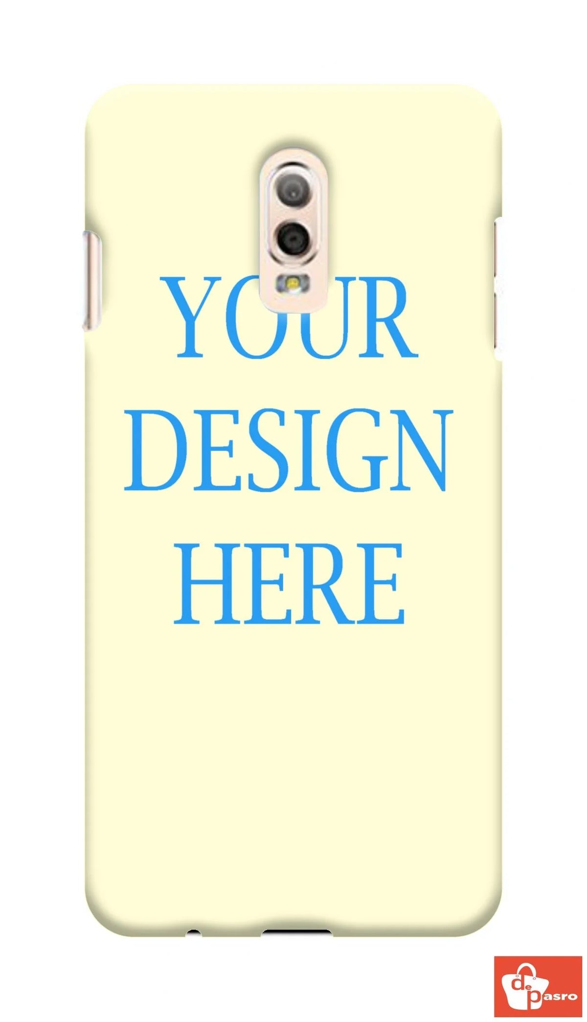 Samsung J7 Plus-3D Customized Mobile Back Cover - depasro