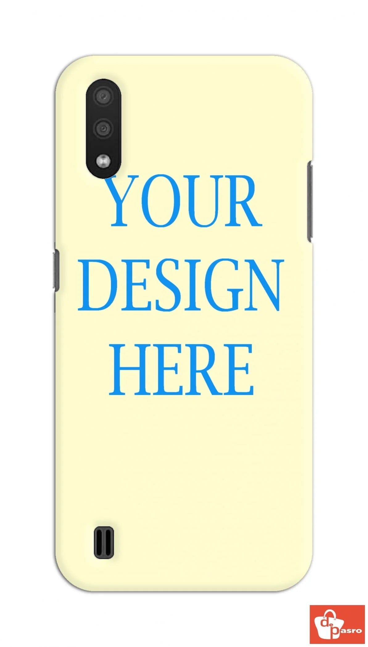 Samsung M01-3D Customized Mobile Back Cover - depasro