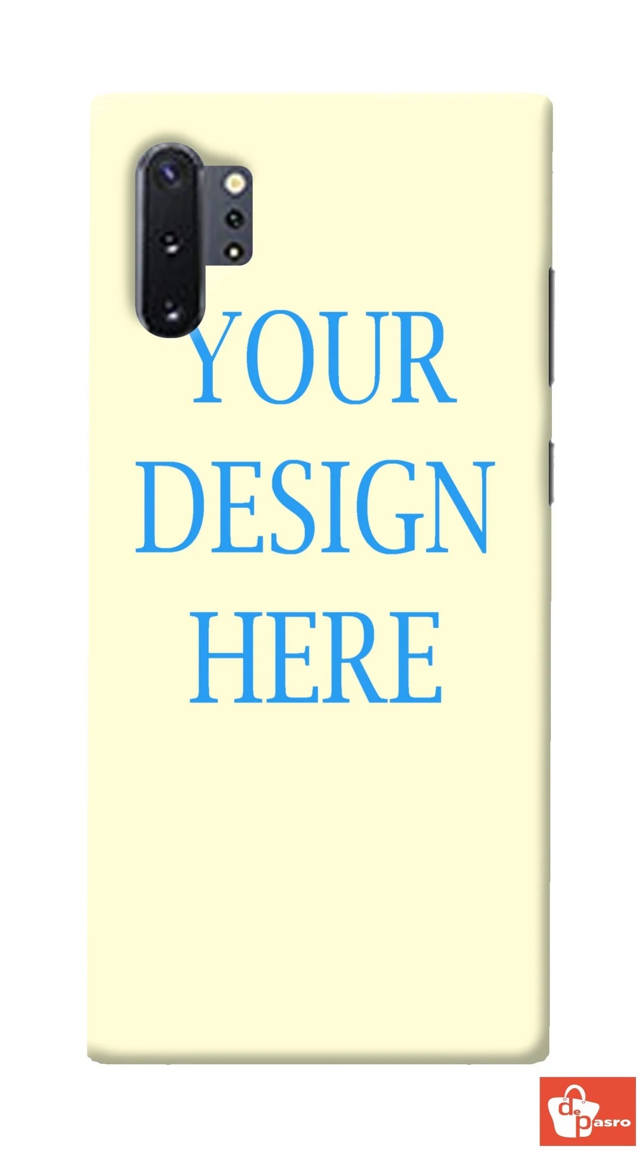 Samsung NOTE 10 Plus 5G-3D Customized Mobile Back Cover - depasro