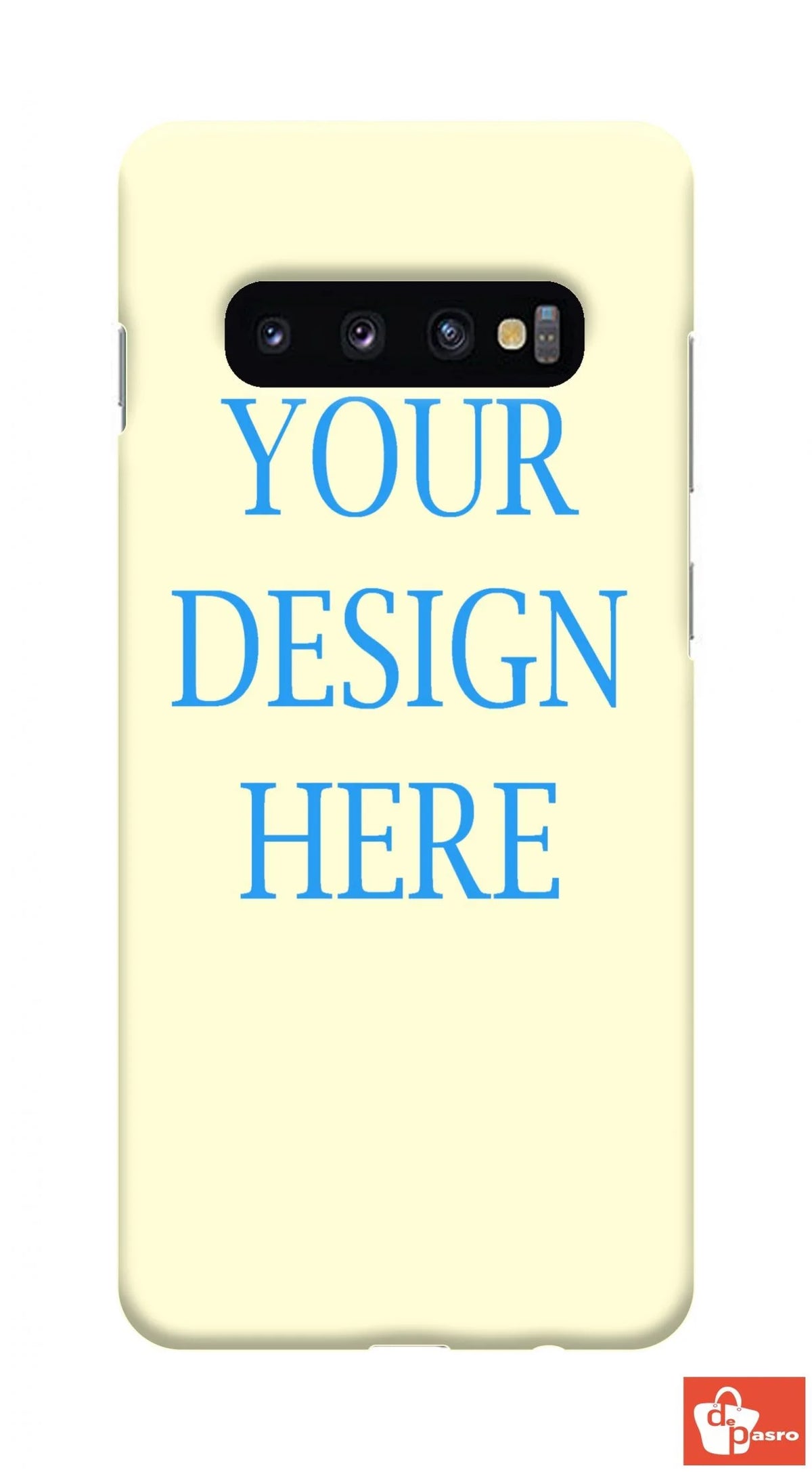 Samsung S10 Plus-3D Customized Mobile Back Cover - depasro