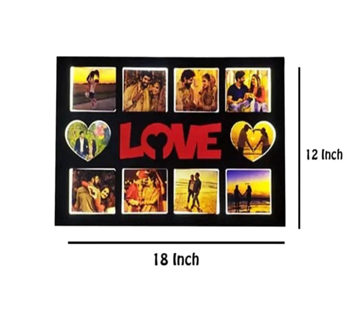 Sublimation LED Frame Love ( Size 12 x 18 inch ) - depasro