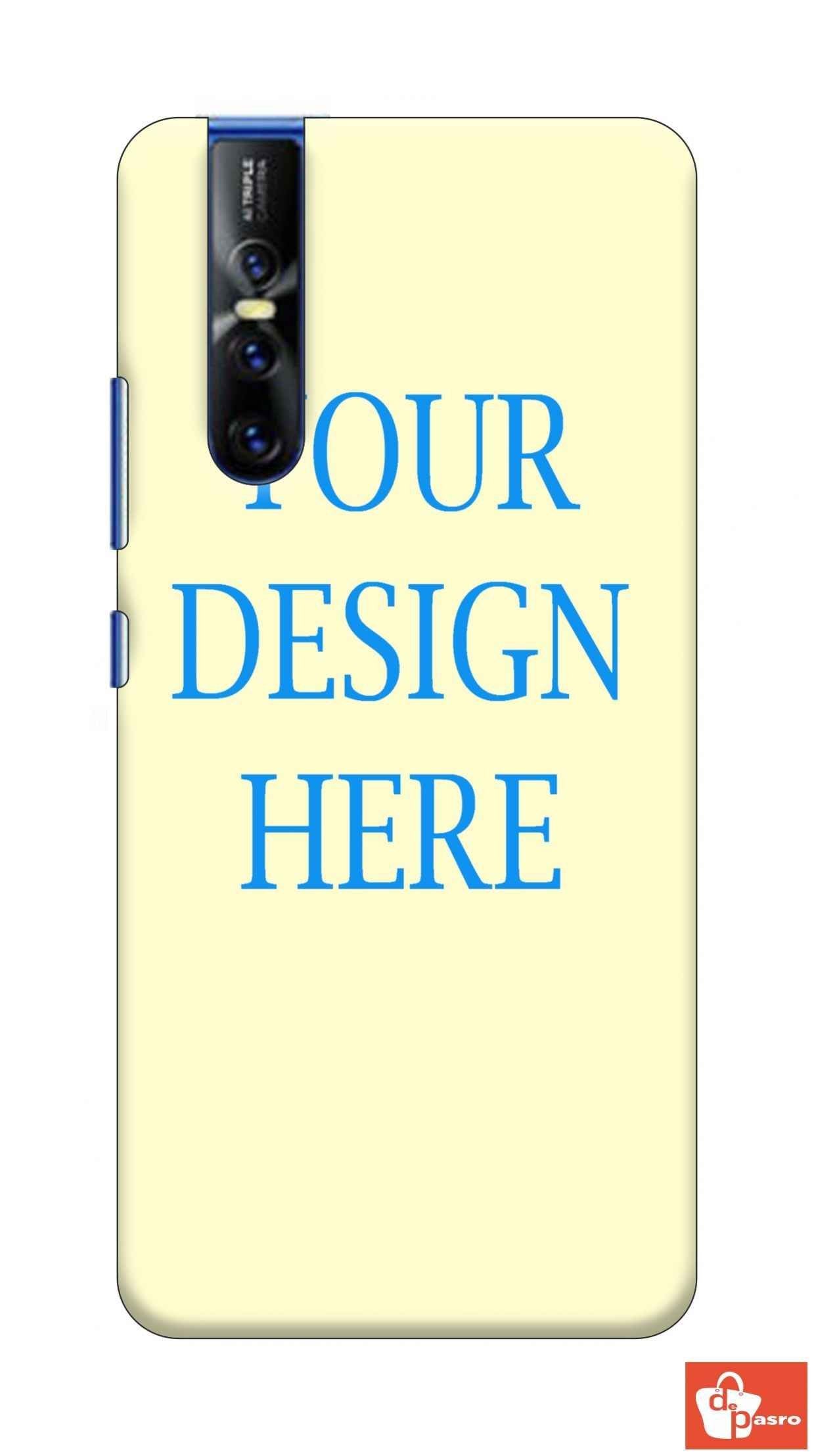 VIVO V15 PRO-3D Customized Mobile Back Cover - depasro