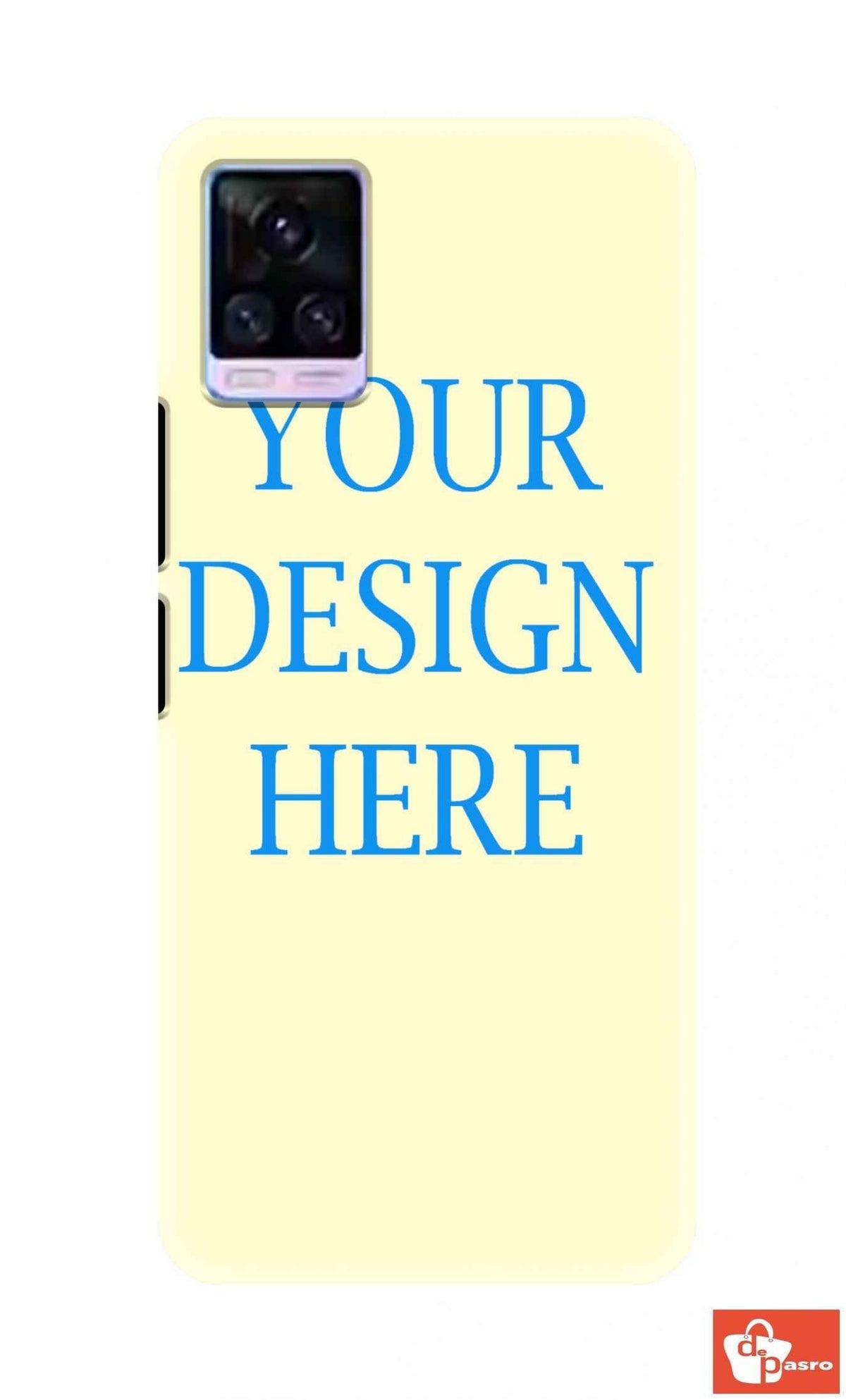 VIVO V20 PRO 5G-3D Customized Mobile Back Cover - depasro