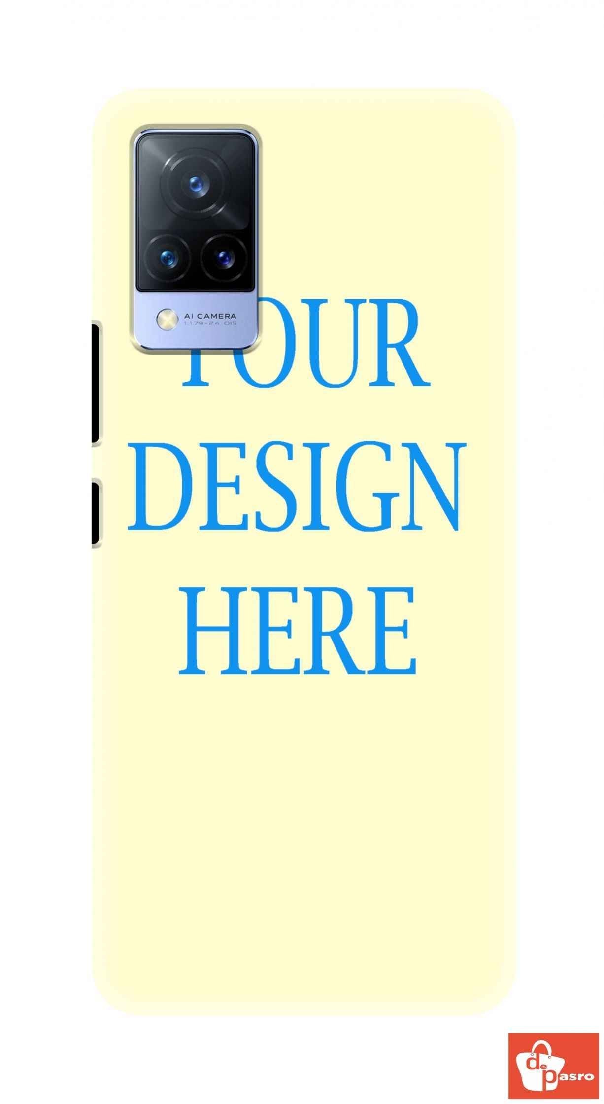 VIVO V21-3D Customized Mobile Back Cover - depasro