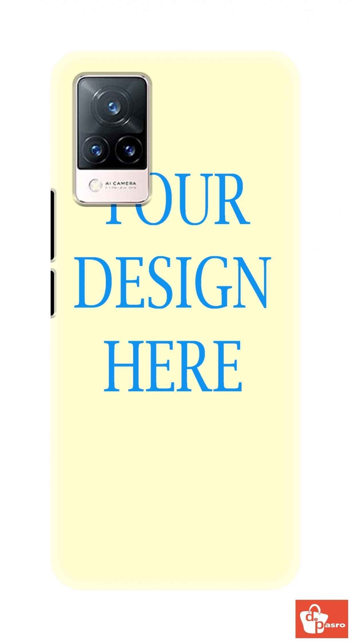 VIVO V21 5G-3D Customized Mobile Back Cover - depasro