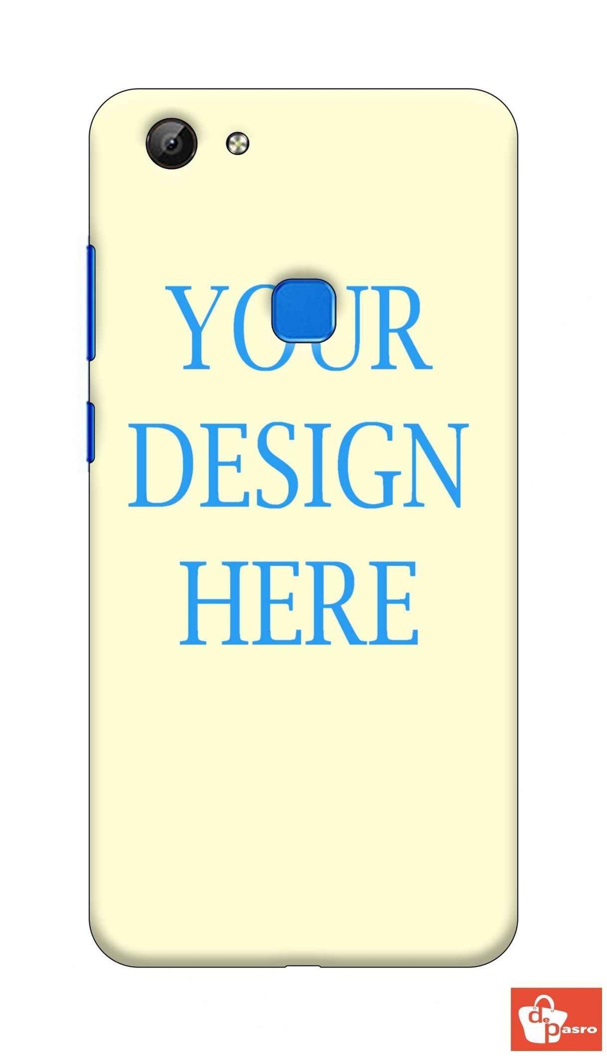 VIVO V7-3D Customized Mobile Back Cover - depasro