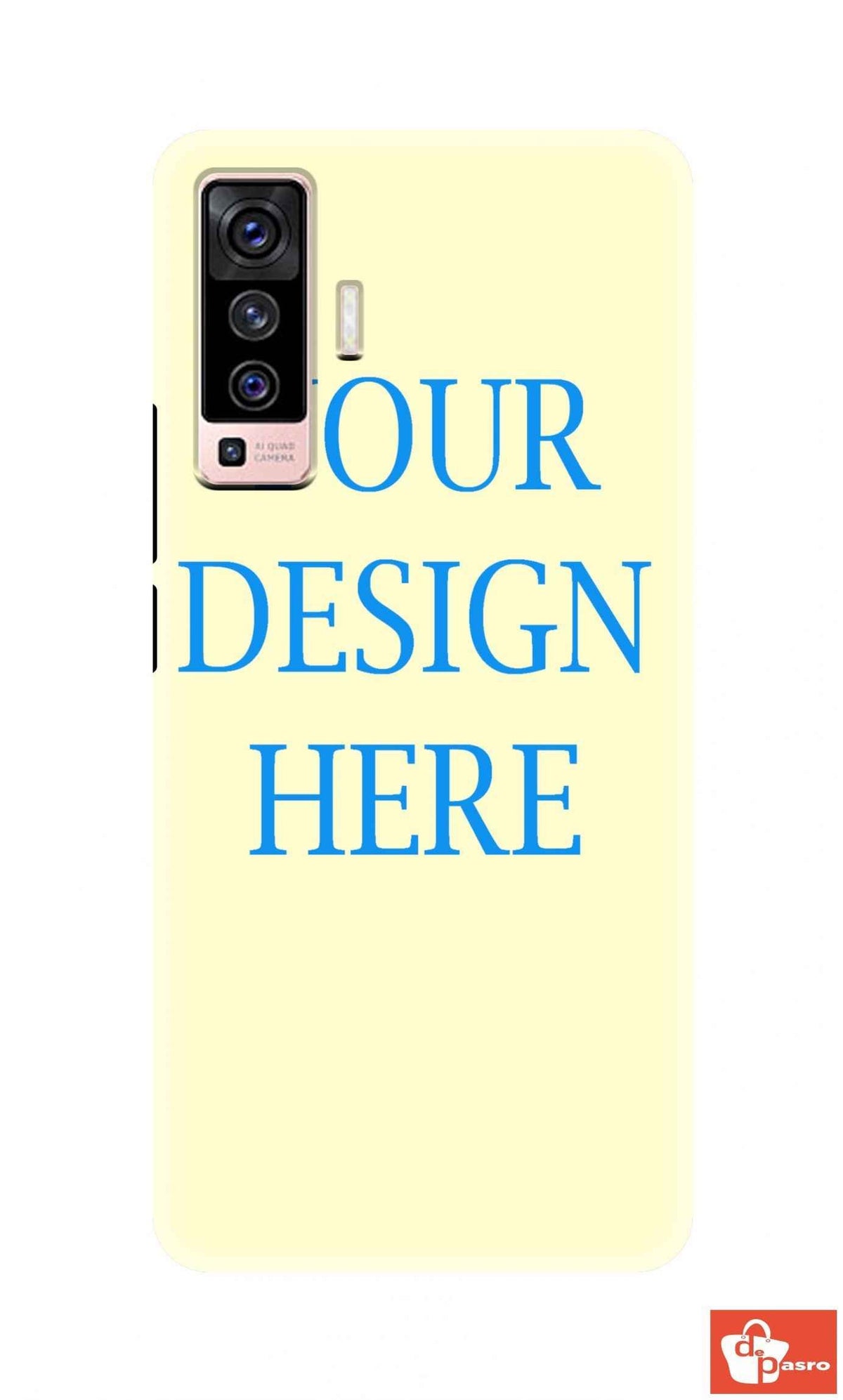 VIVO X50 5G-3D Customized Mobile Back Cover - depasro