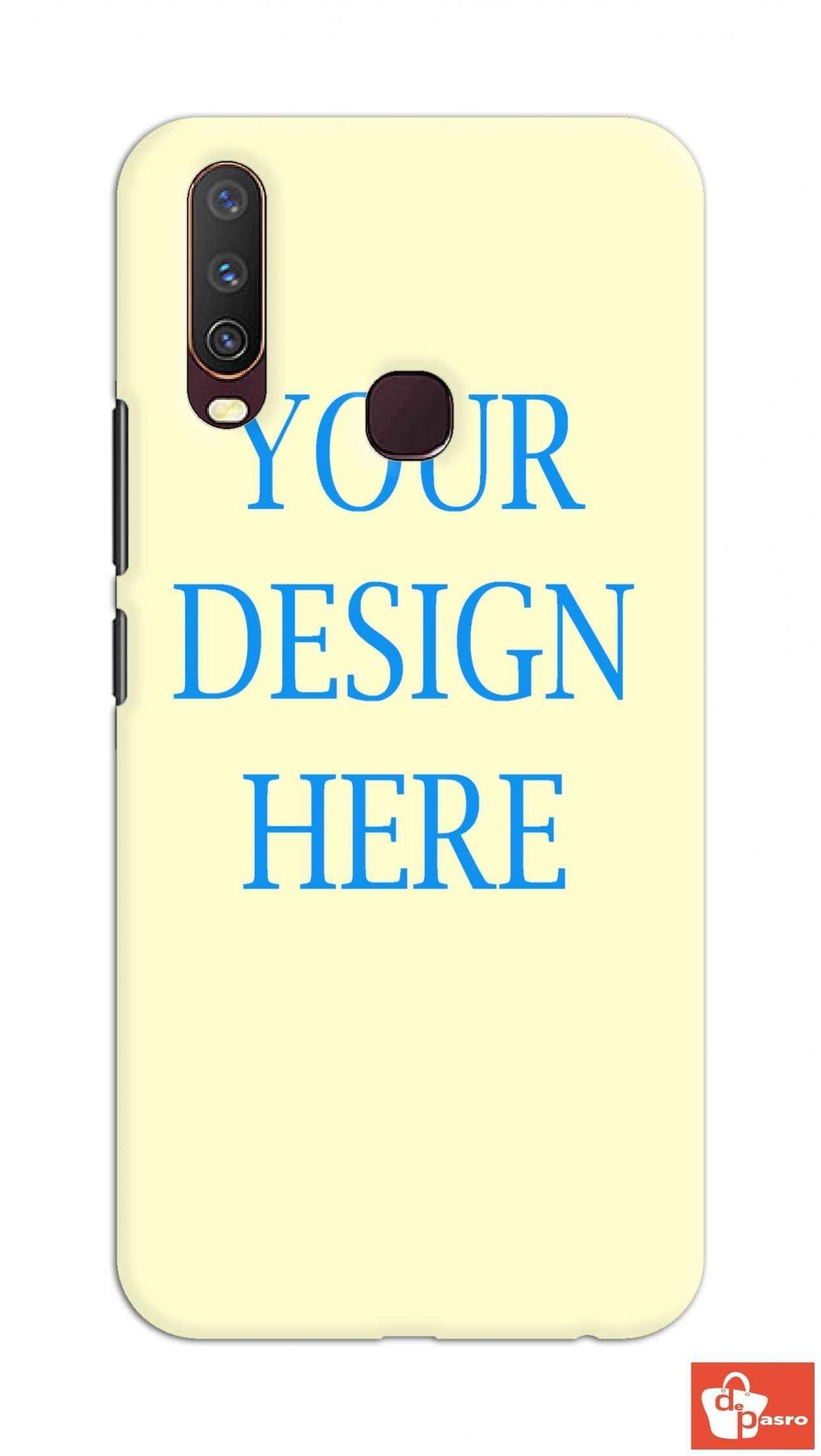 VIVO Y12-3D Customized Mobile Back Cover - depasro