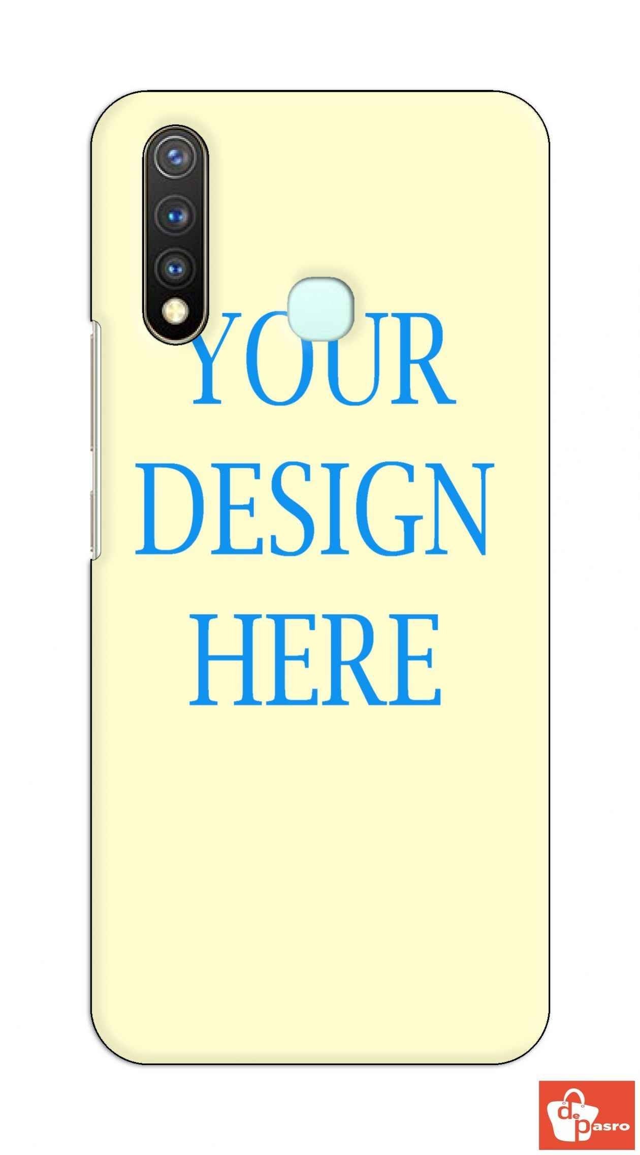 VIVO Y19-3D Customized Mobile Back Cover - depasro