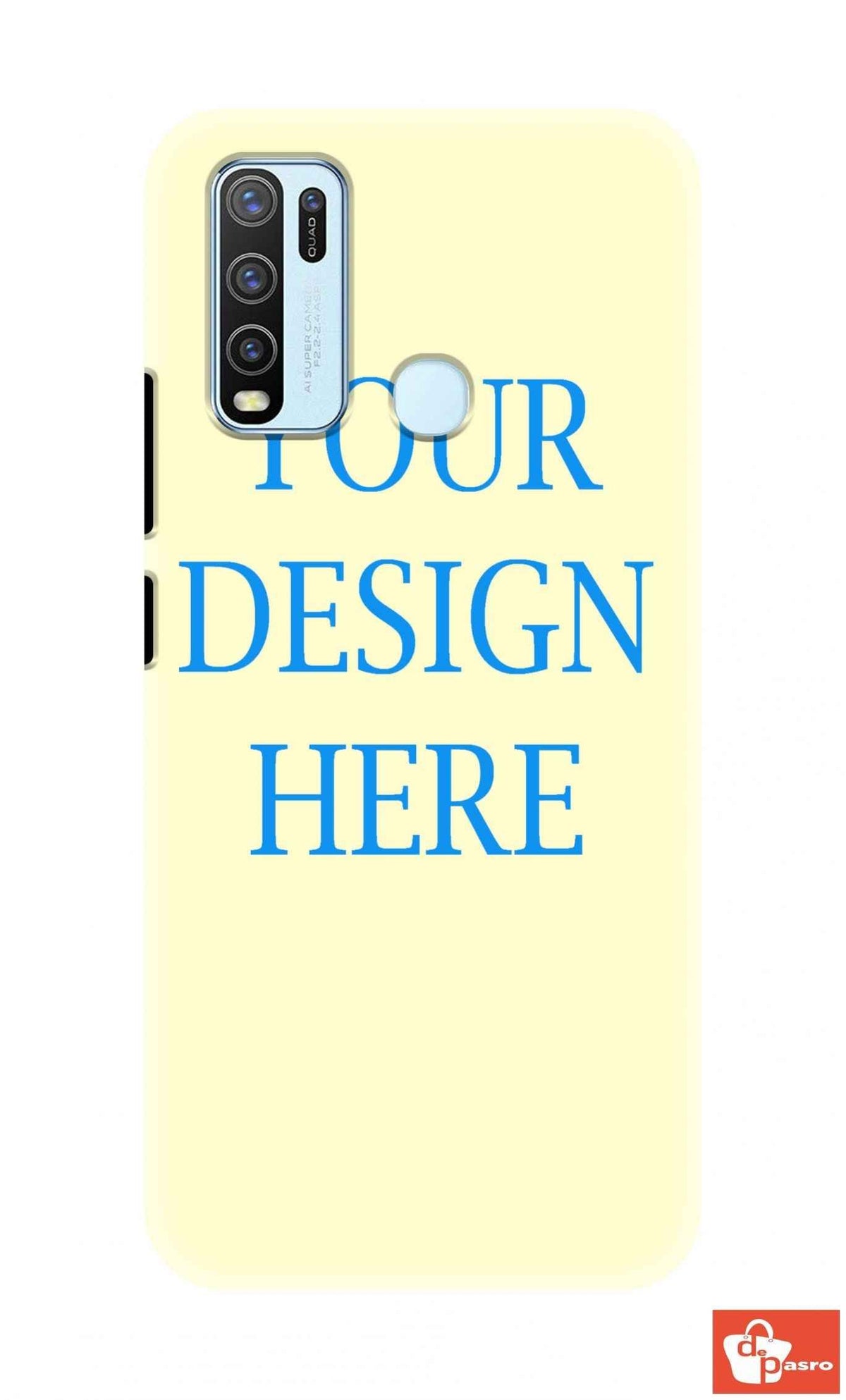 VIVO Y50-3D Customized Mobile Back Cover - depasro