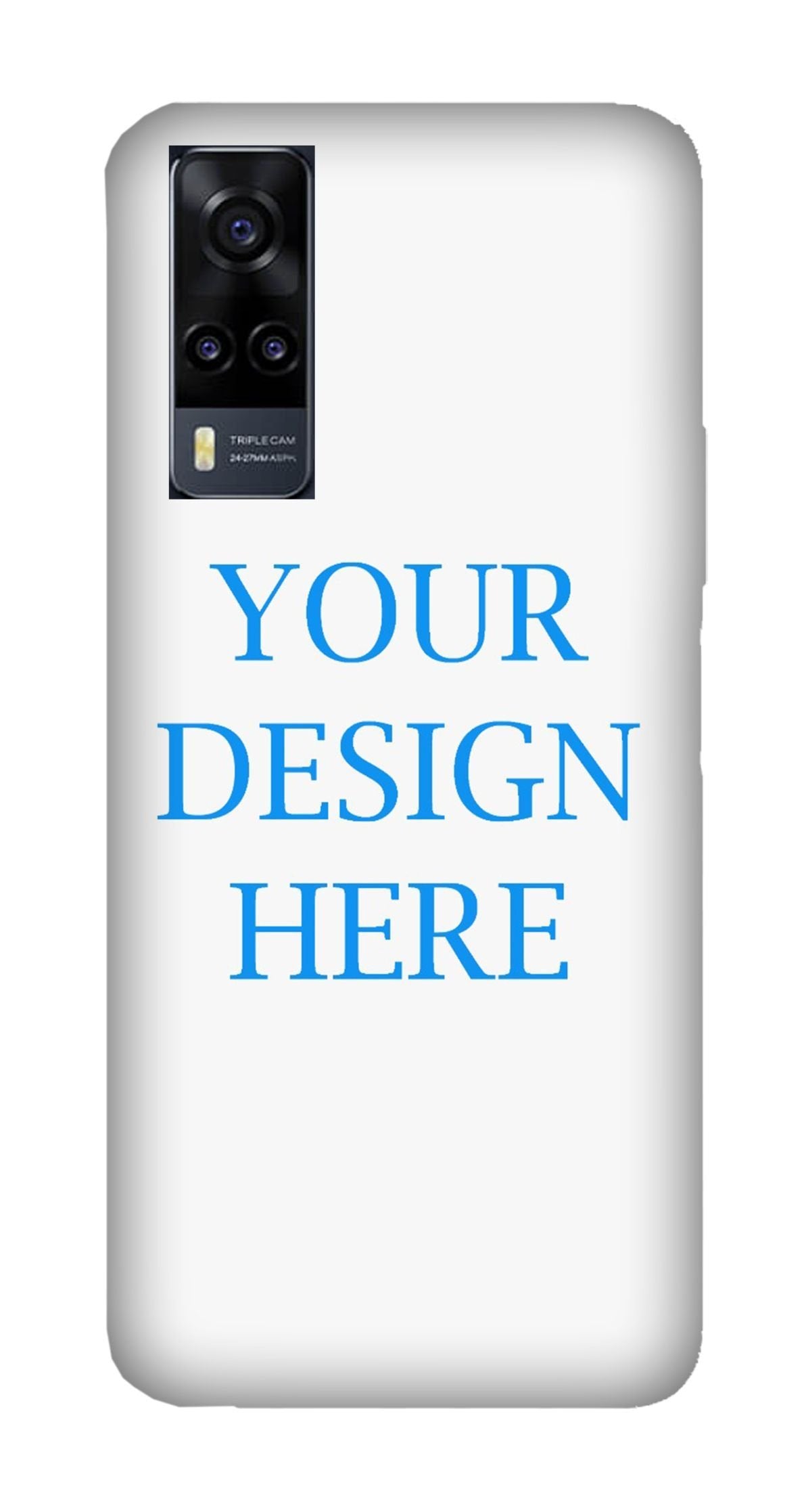 Vivo Y31-3D Customized Mobile Back Cover - depasro