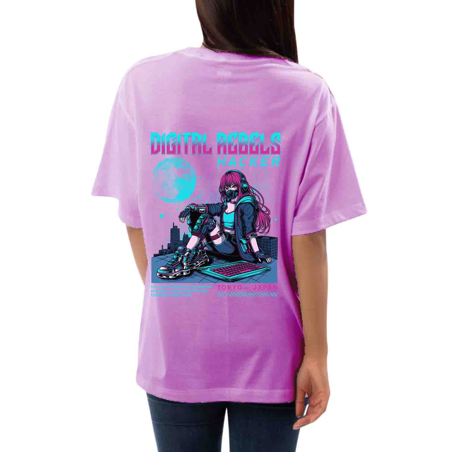 Digital rebels Women's Oversized T-shirt