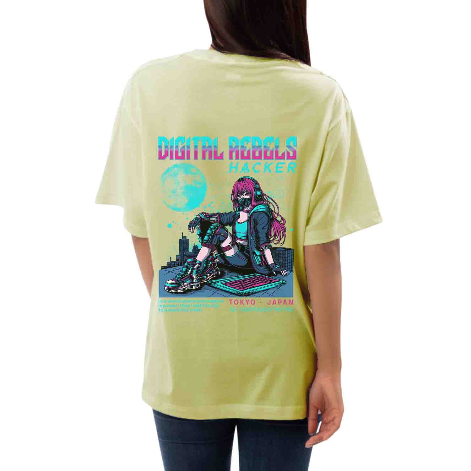 Digital rebels Women's Oversized T-shirt