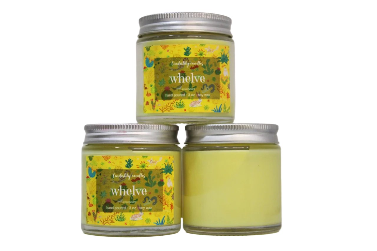 Whelve 3oz Soy Wax Scented Candle - depasro